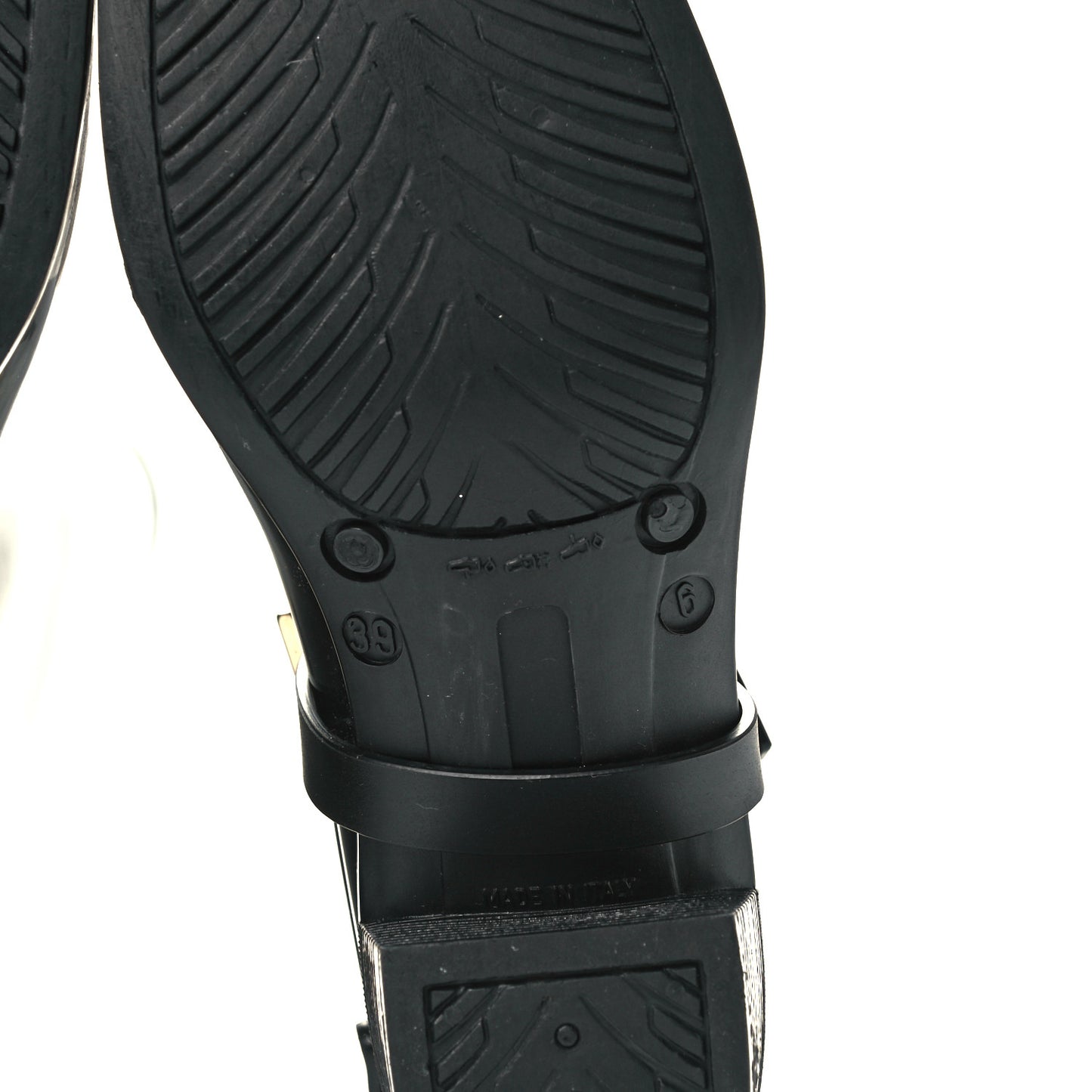 PVC Rubber Cheshire Rain Boots 39 Black