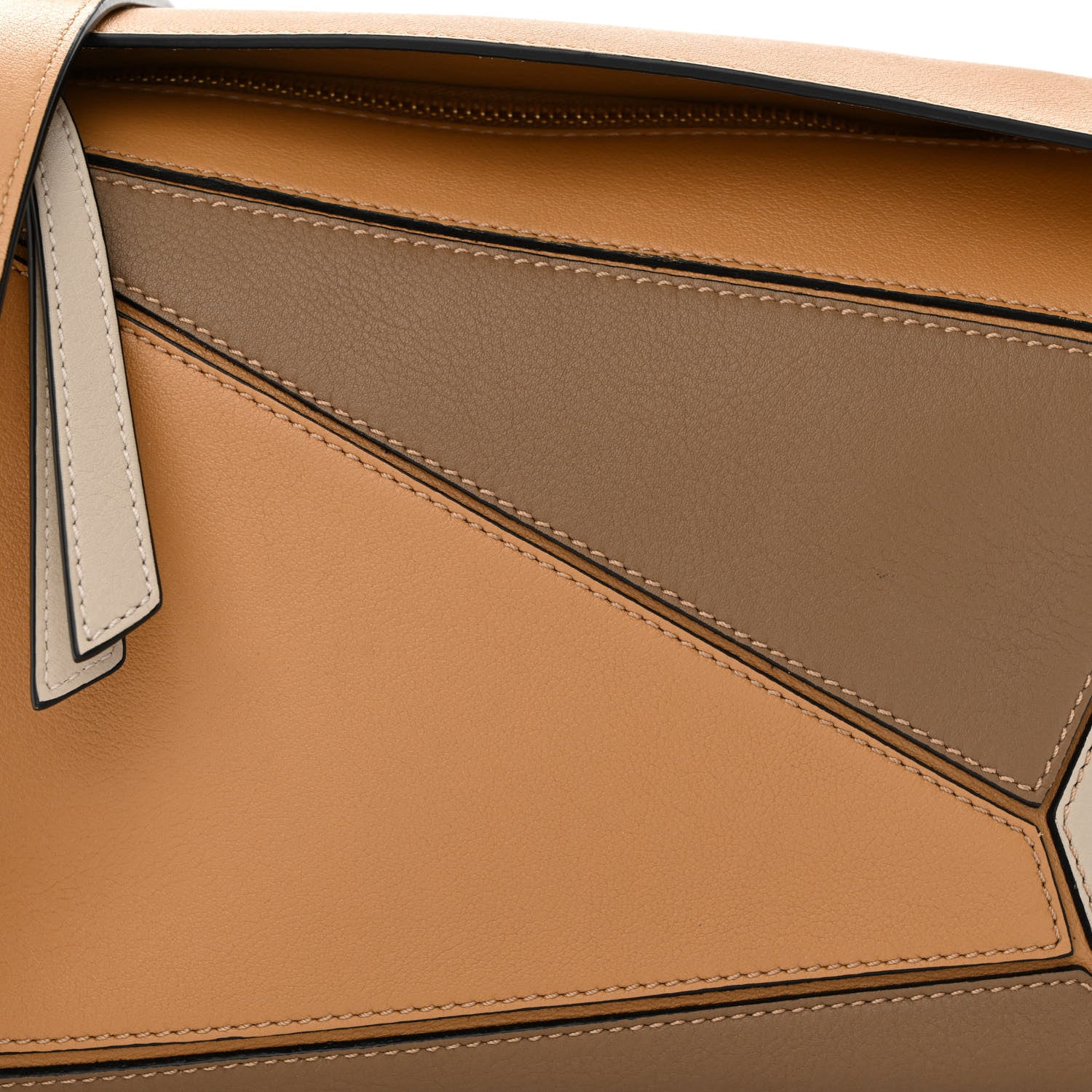 Loewe Calfskin Small Puzzle Bag Warm Desert Mink 8 of 15