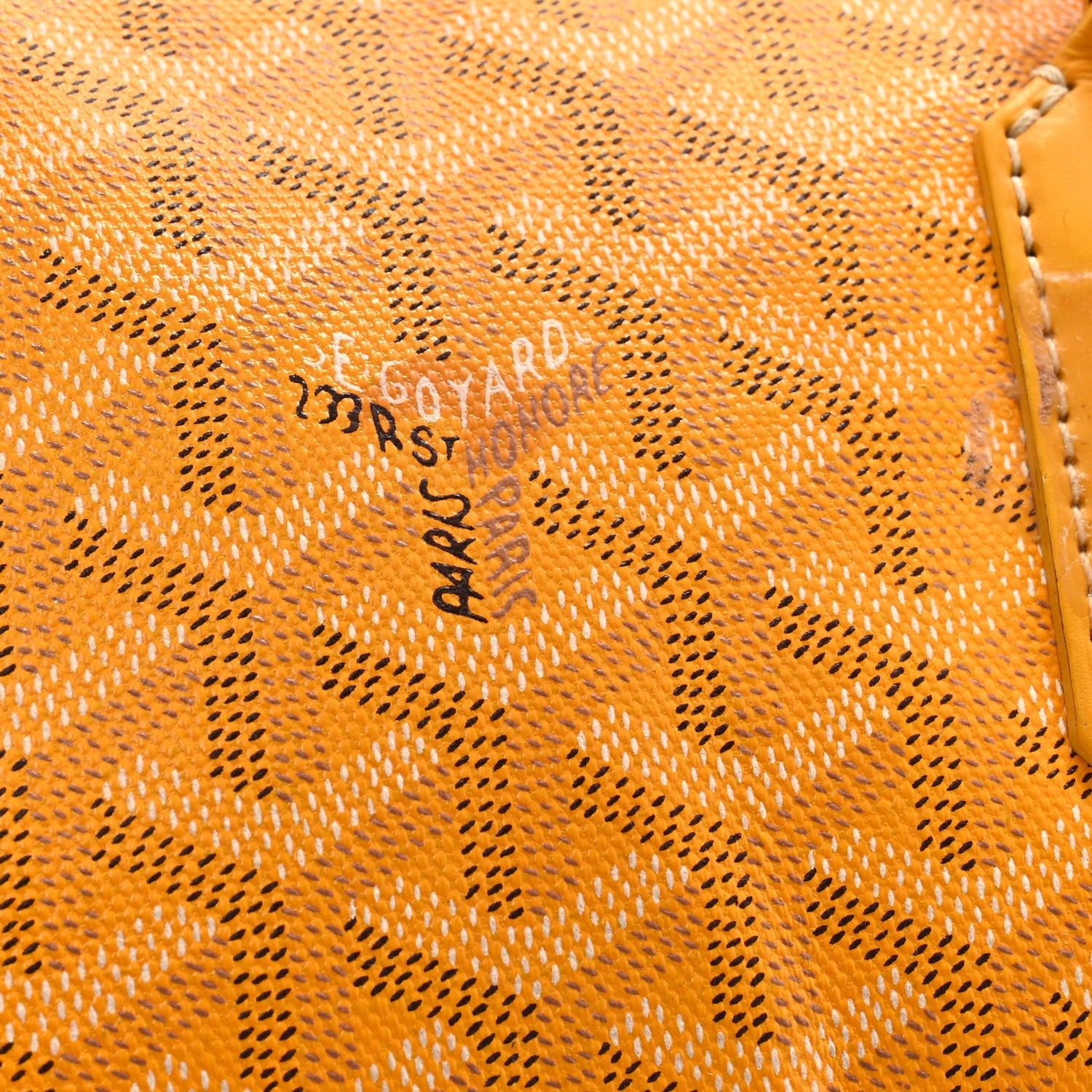 Goyard Goyardine Croisiere 50 Yellow 9 of 16