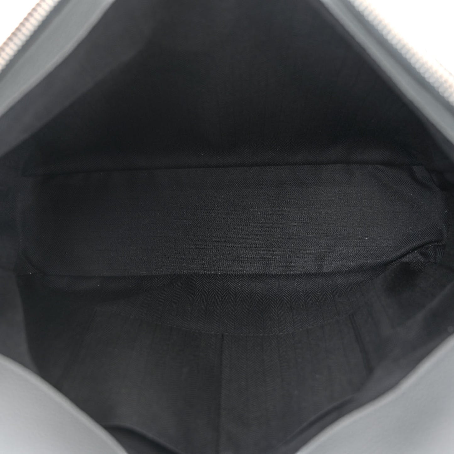 Calfskin Puzzle Messenger Bag Gunmetal
