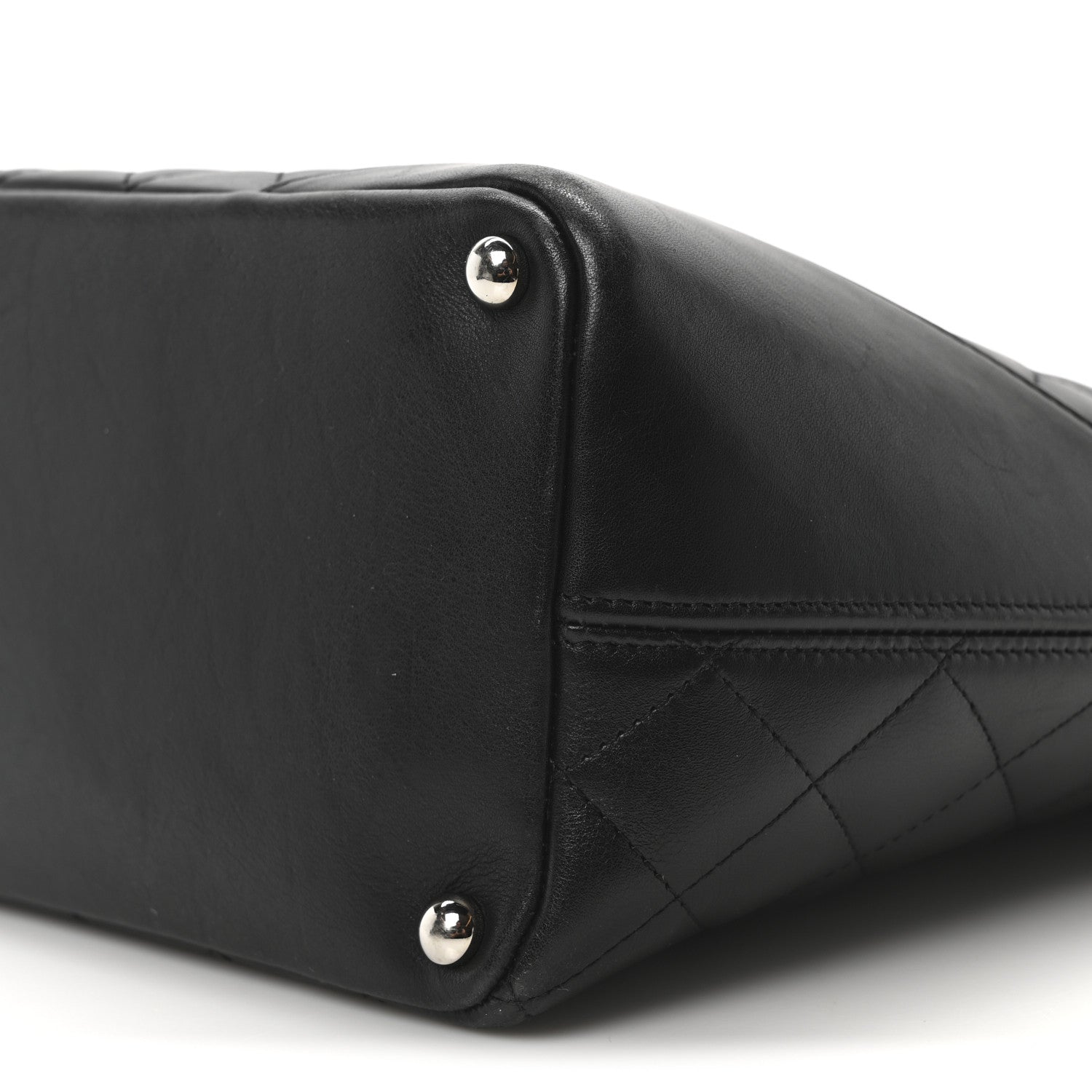 Chanel Calfskin Quilted Medium Cambon Tote Black 19 of 19