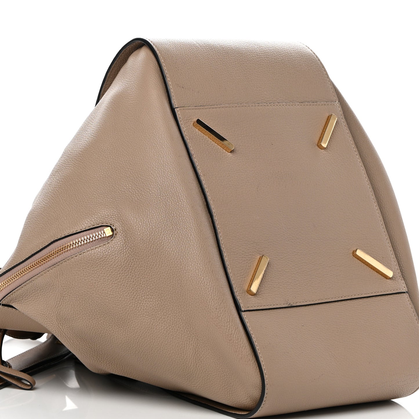 Calfskin Medium Hammock Shoulder Bag Sand Mink
