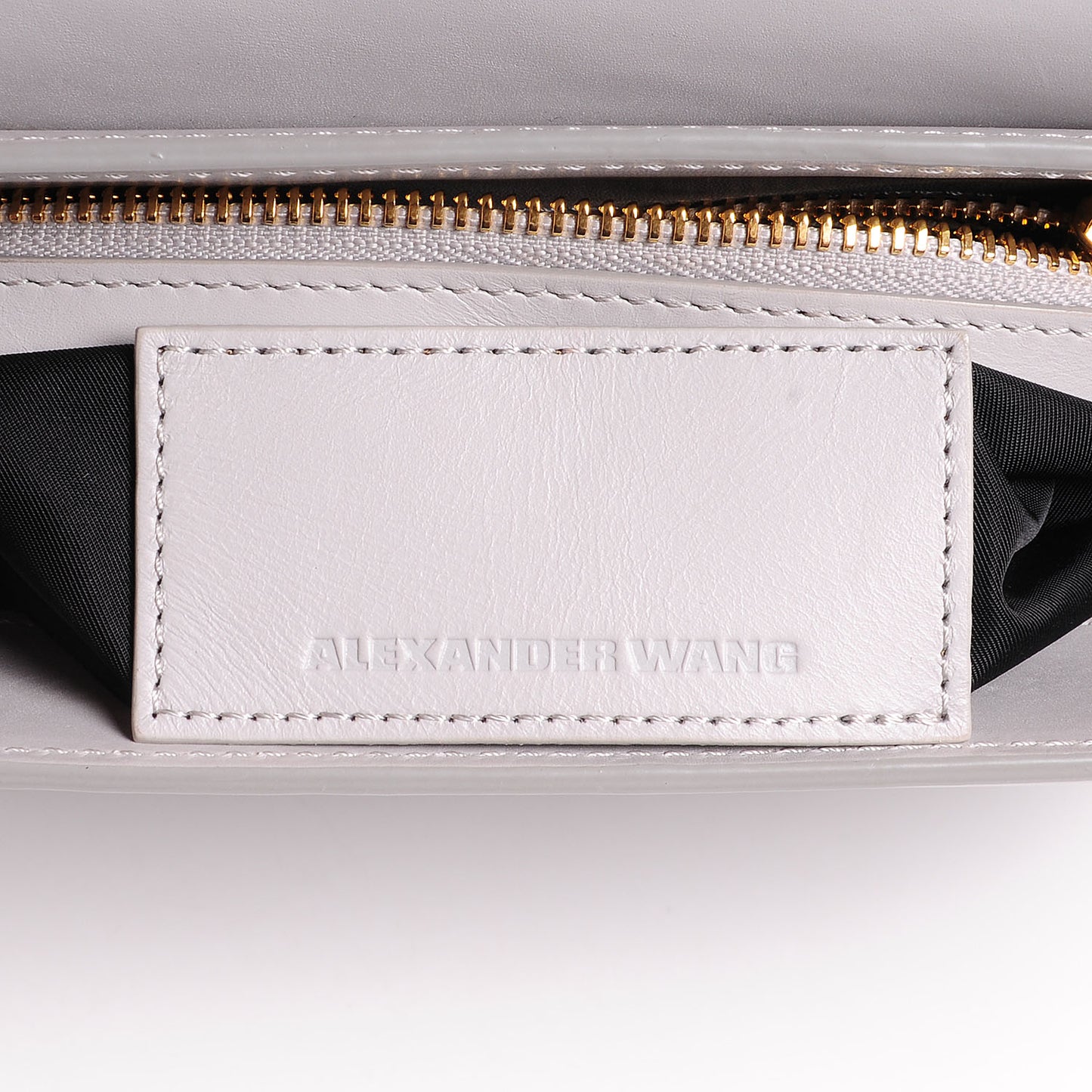 Calfskin Small Lia Sling Sweatshirt w Pale Gold Hardware