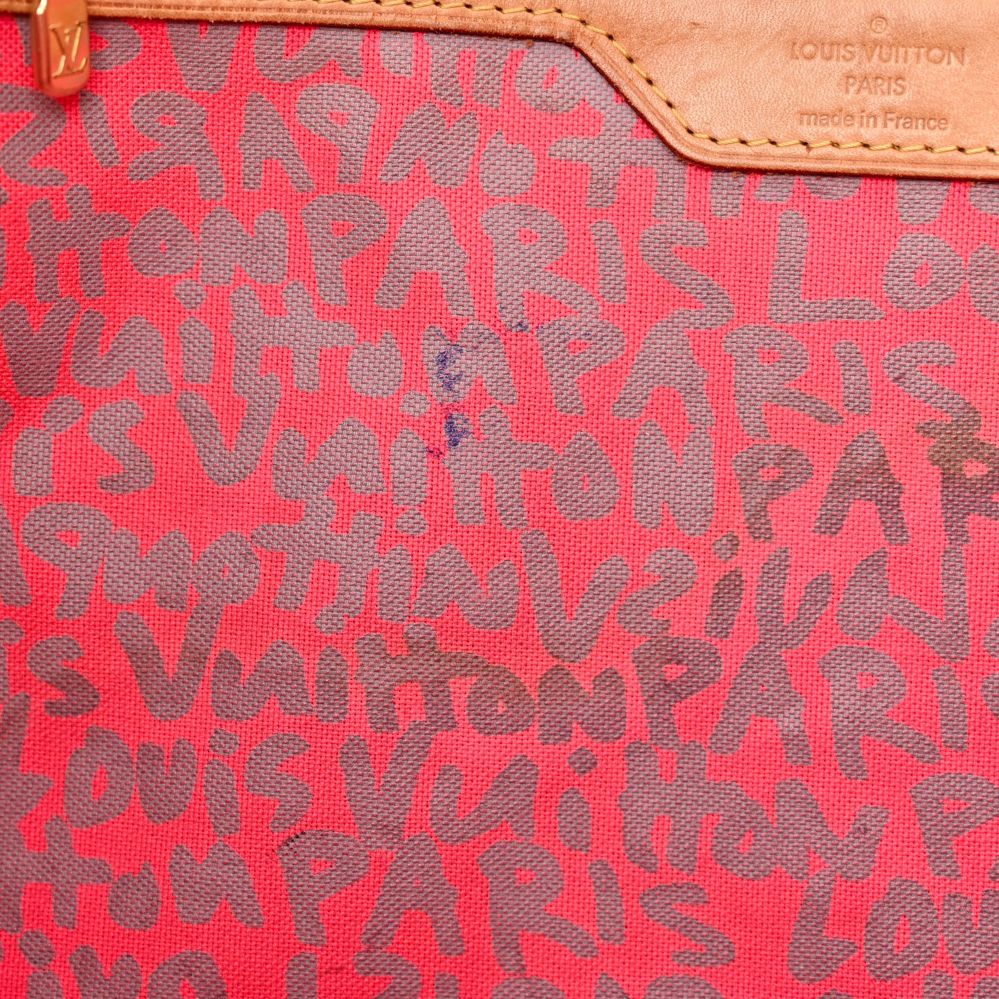 Monogram Graffiti Neverfull GM Fuchsia
