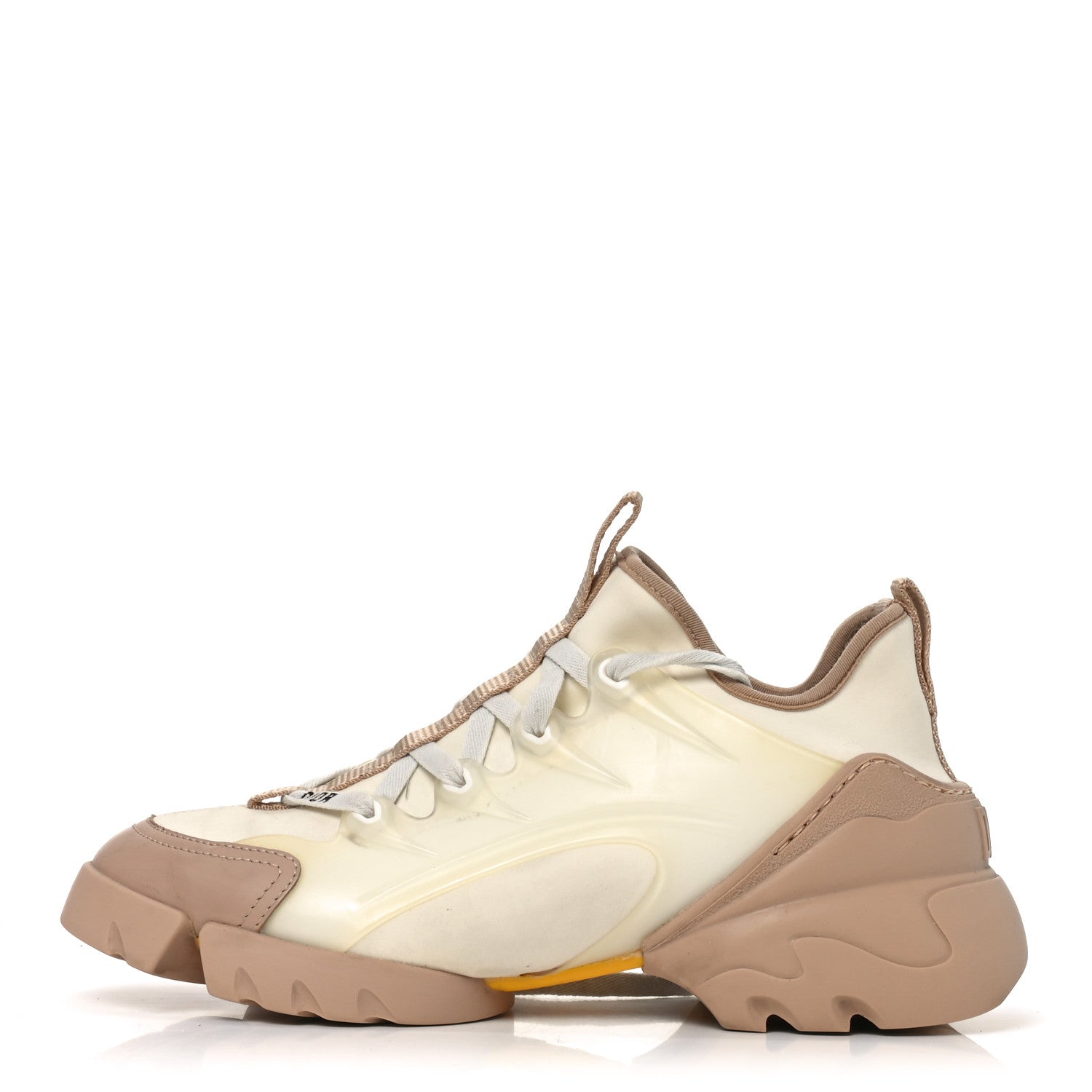 Christian Dior Neoprene Rubber Womens D-Connect Sneakers 36.5