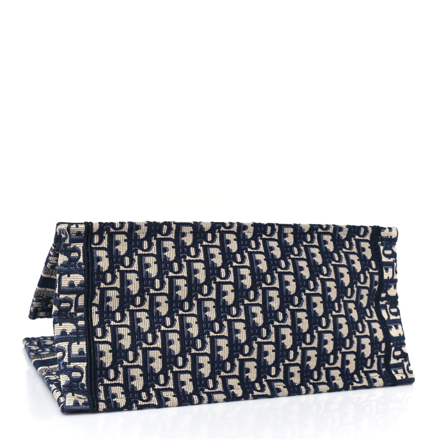 Oblique Medium Book Tote Blue Multicolor