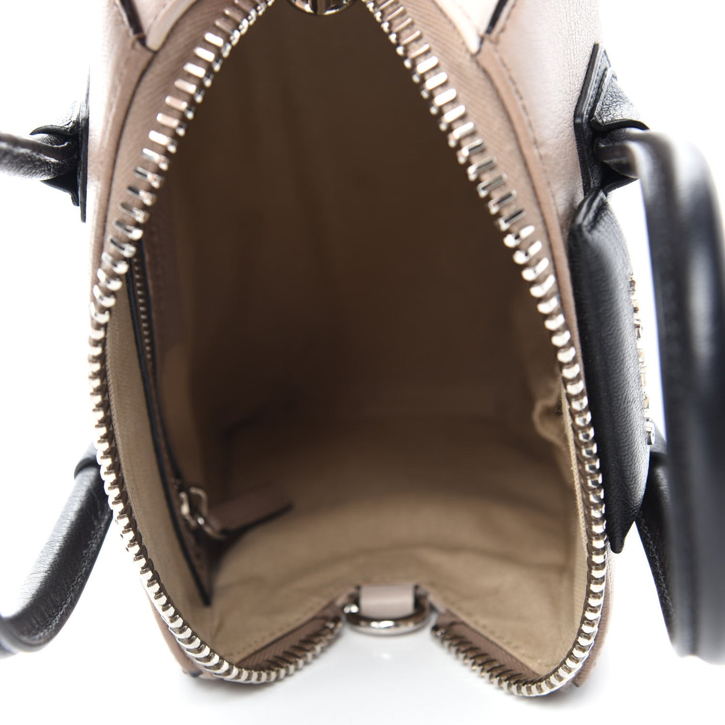 Sugar Goatskin Mini Tri-Color Antigona Linen