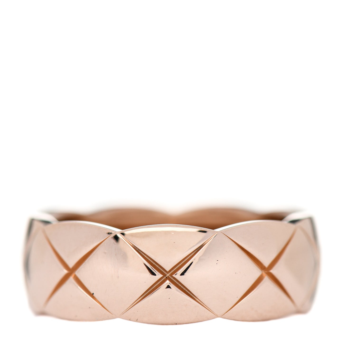 18K Beige Gold Small Coco Crush Ring 51 5.75