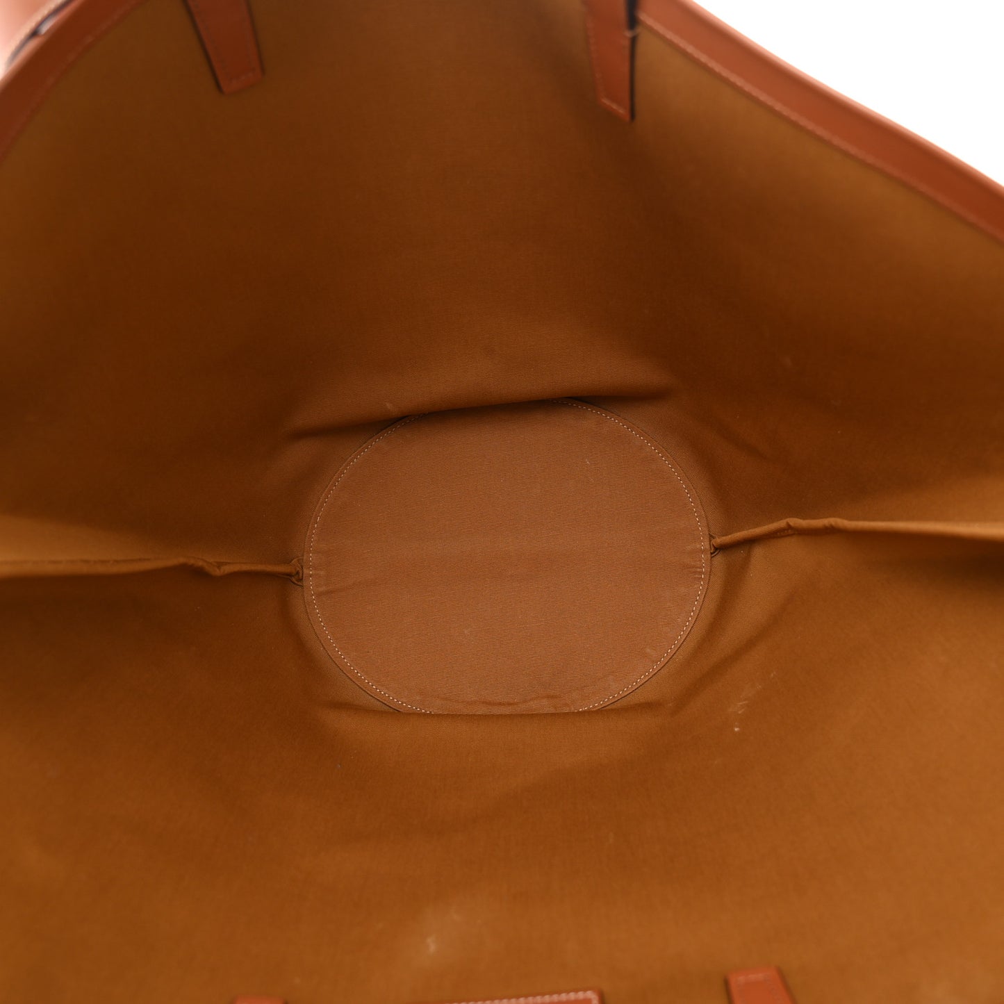 Canvas Calfskin Camouflage Large Couffin Logo Tote Khaki