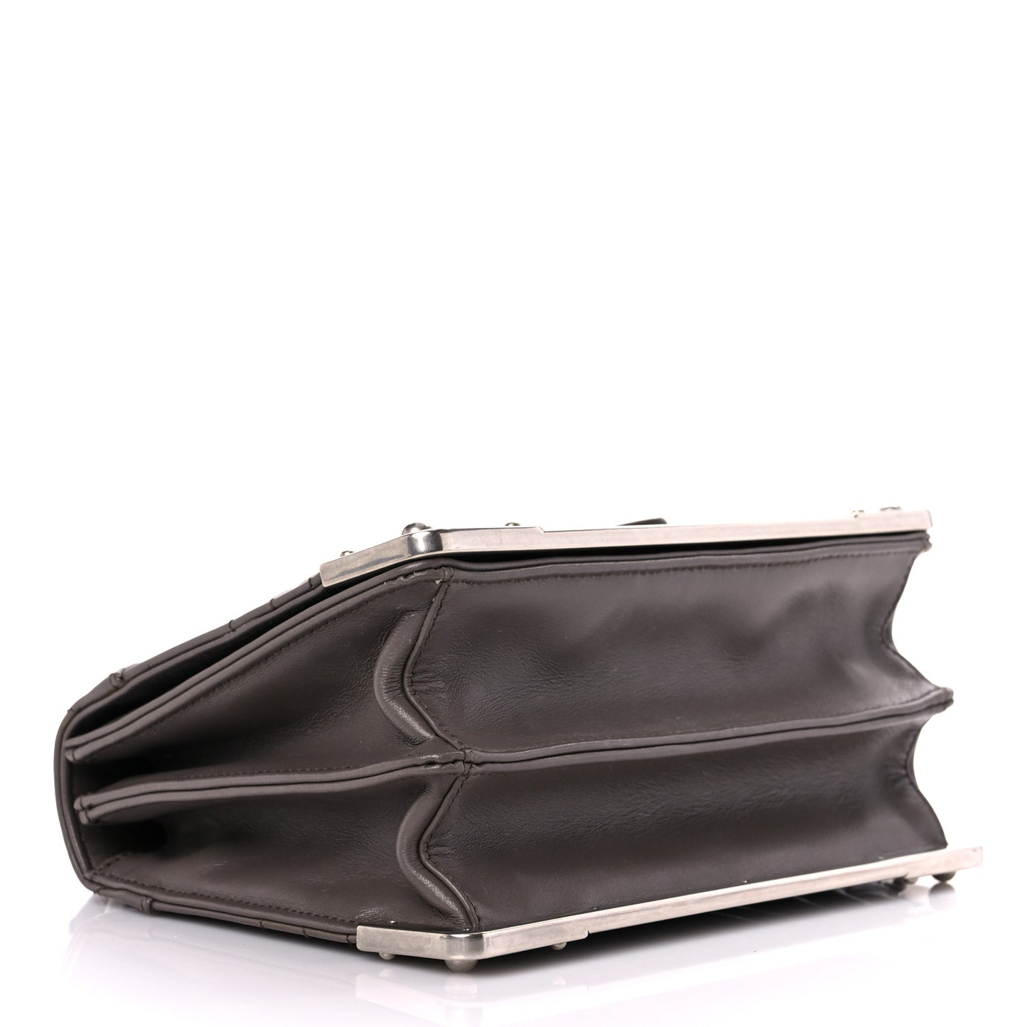 Soft Calfskin Impunture Diagramme Cahier Bag Bambu