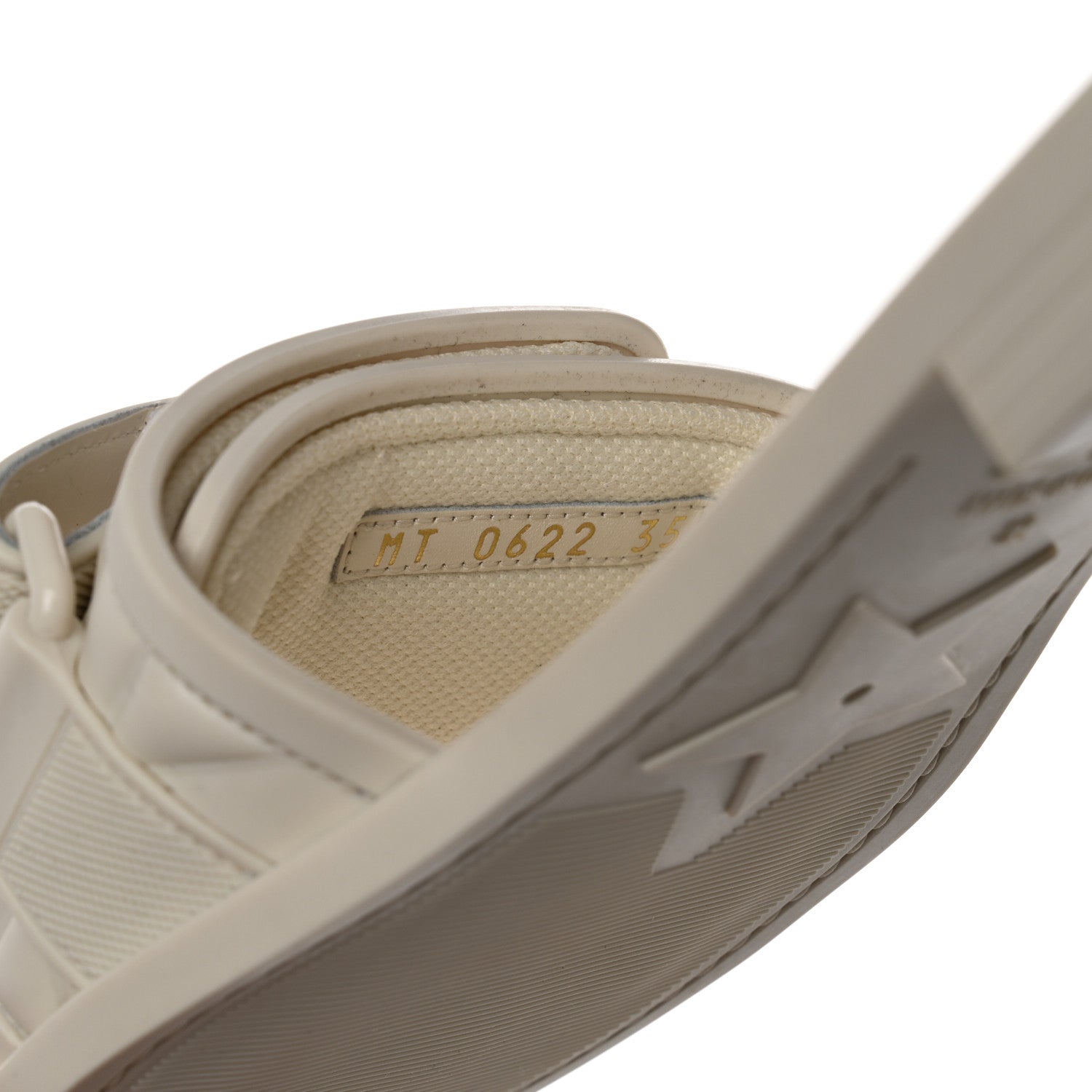 Christian Dior Rubber Macrocannage Dio(r)evolution Slide Sandals 41 Off White 8 of 9