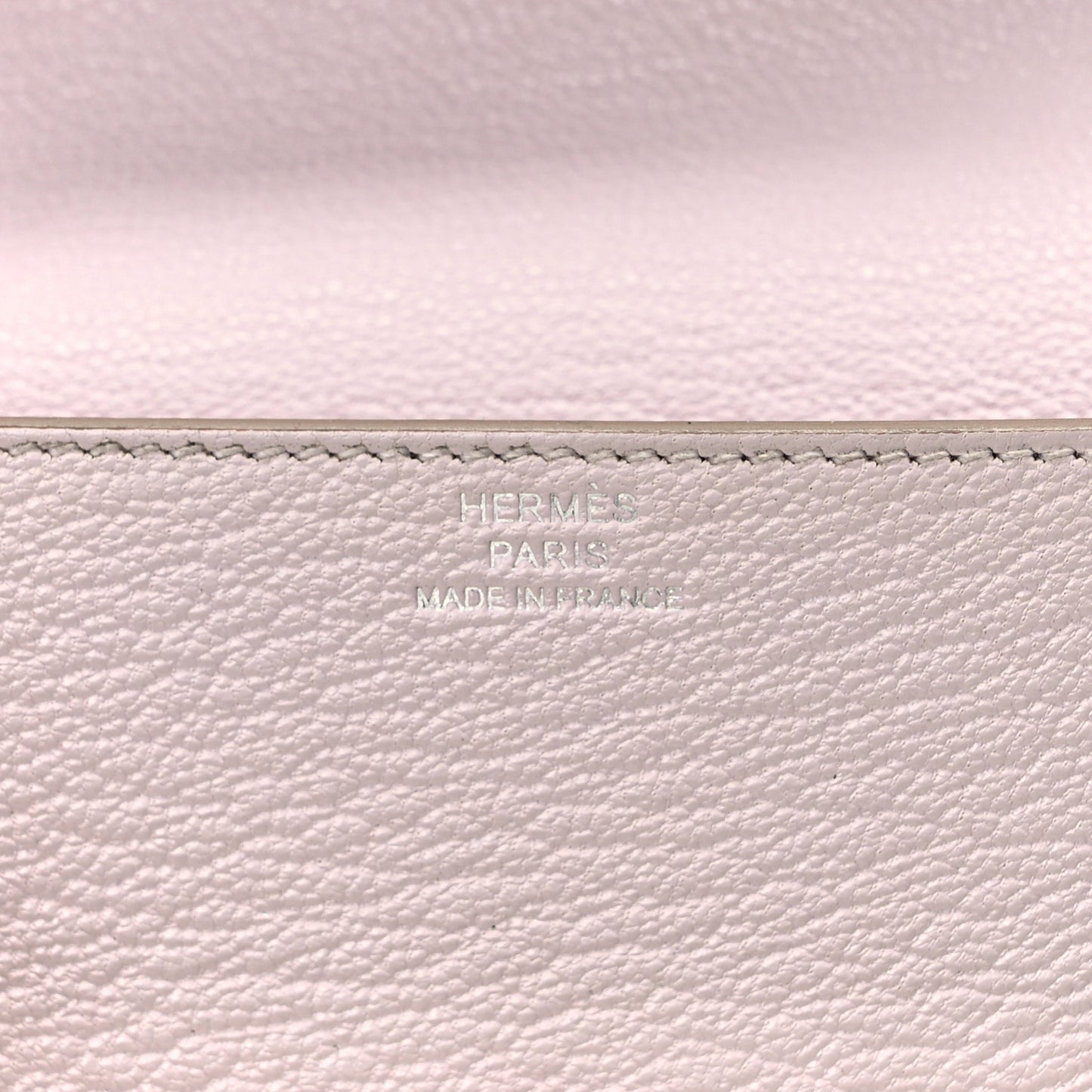 Chevre Mysore Roulis Slim Wallet Mauve Pale
