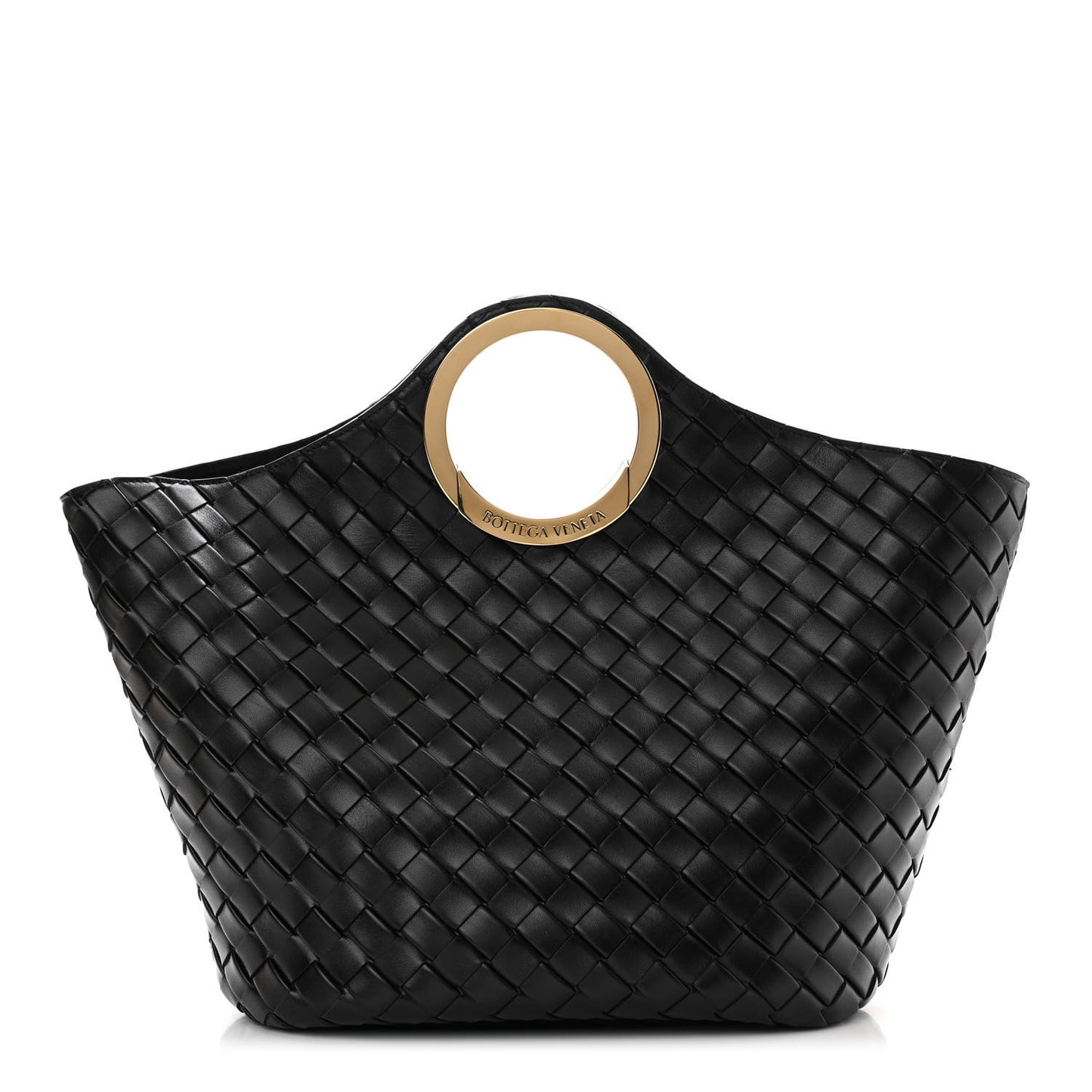 Calfskin Intrecciato Picnic Black