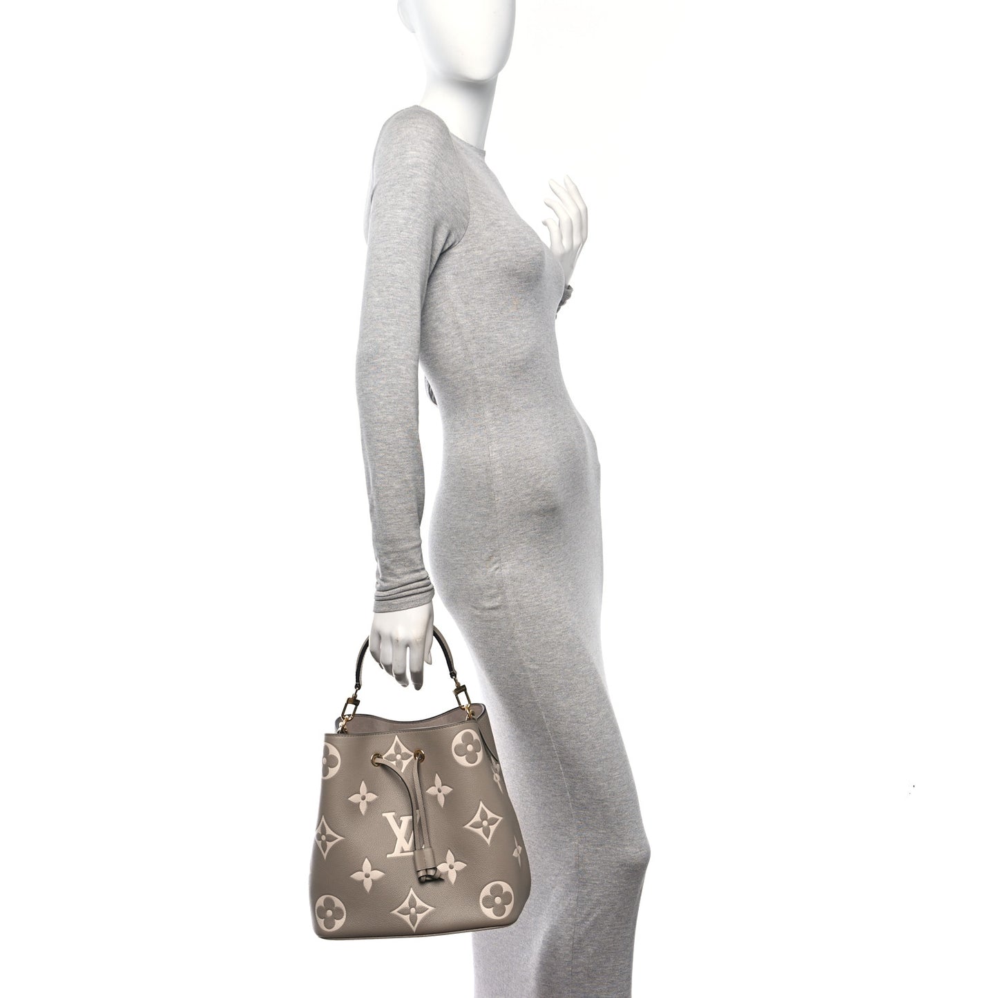 Empreinte Monogram Giant Neonoe MM Tourterelle Creme