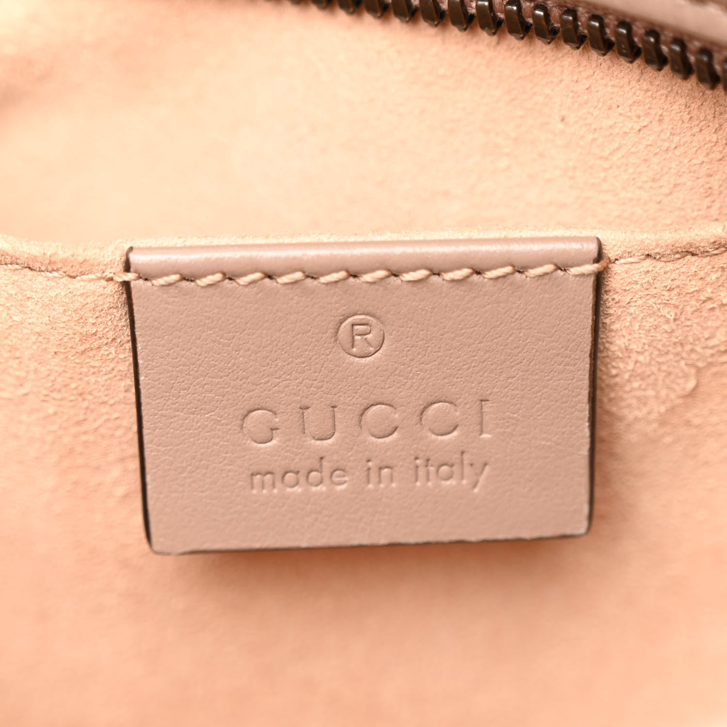 Gucci Calfskin Matelasse Small GG Marmont Chain Shoulder Bag Porcelain Rose 6 of 10