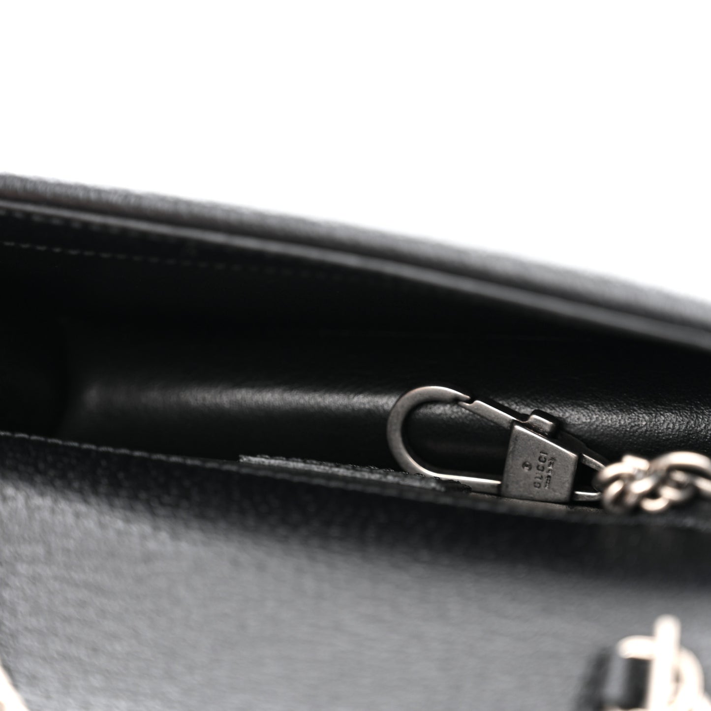 Jacquard Black Denim GG Monogram Super Mini Dionysus Shoulder Bag Black Ivory