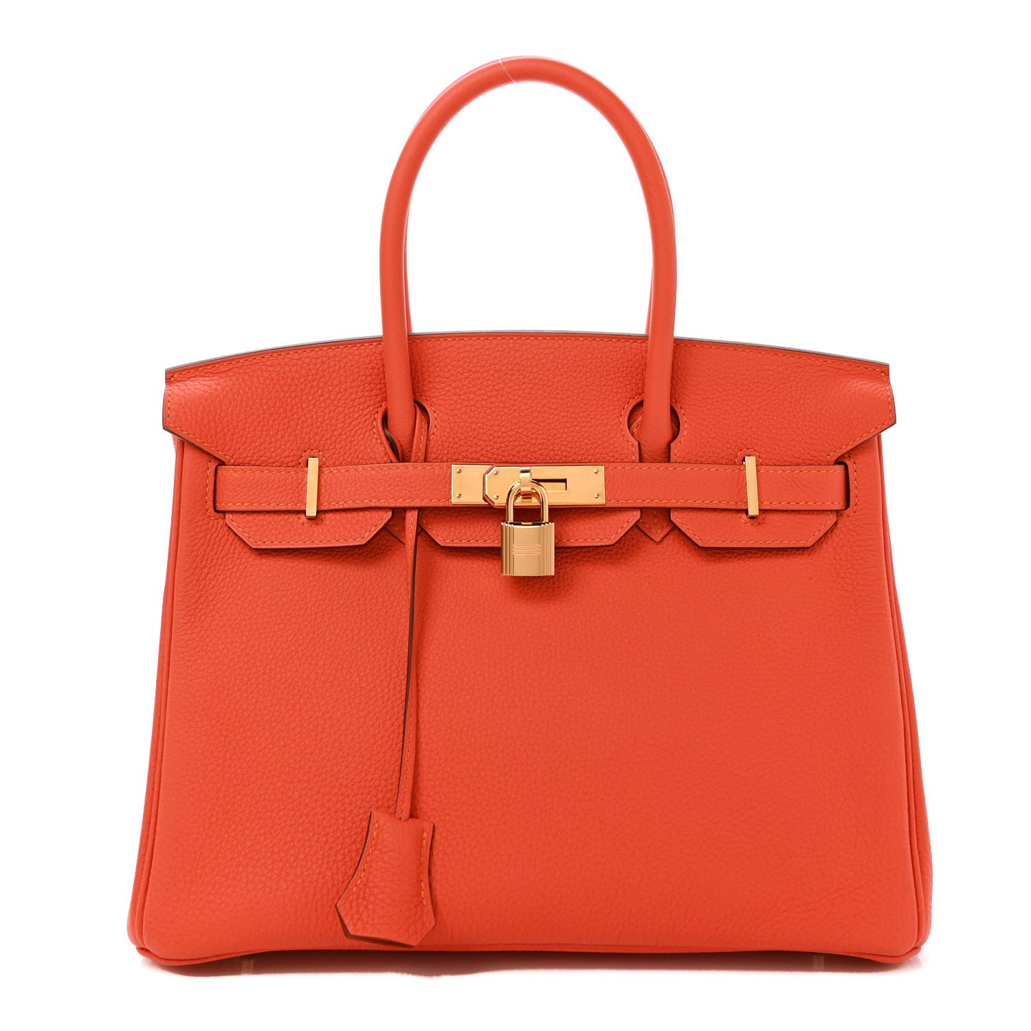 Hermes Togo Birkin 30 Feu 1 of 8
