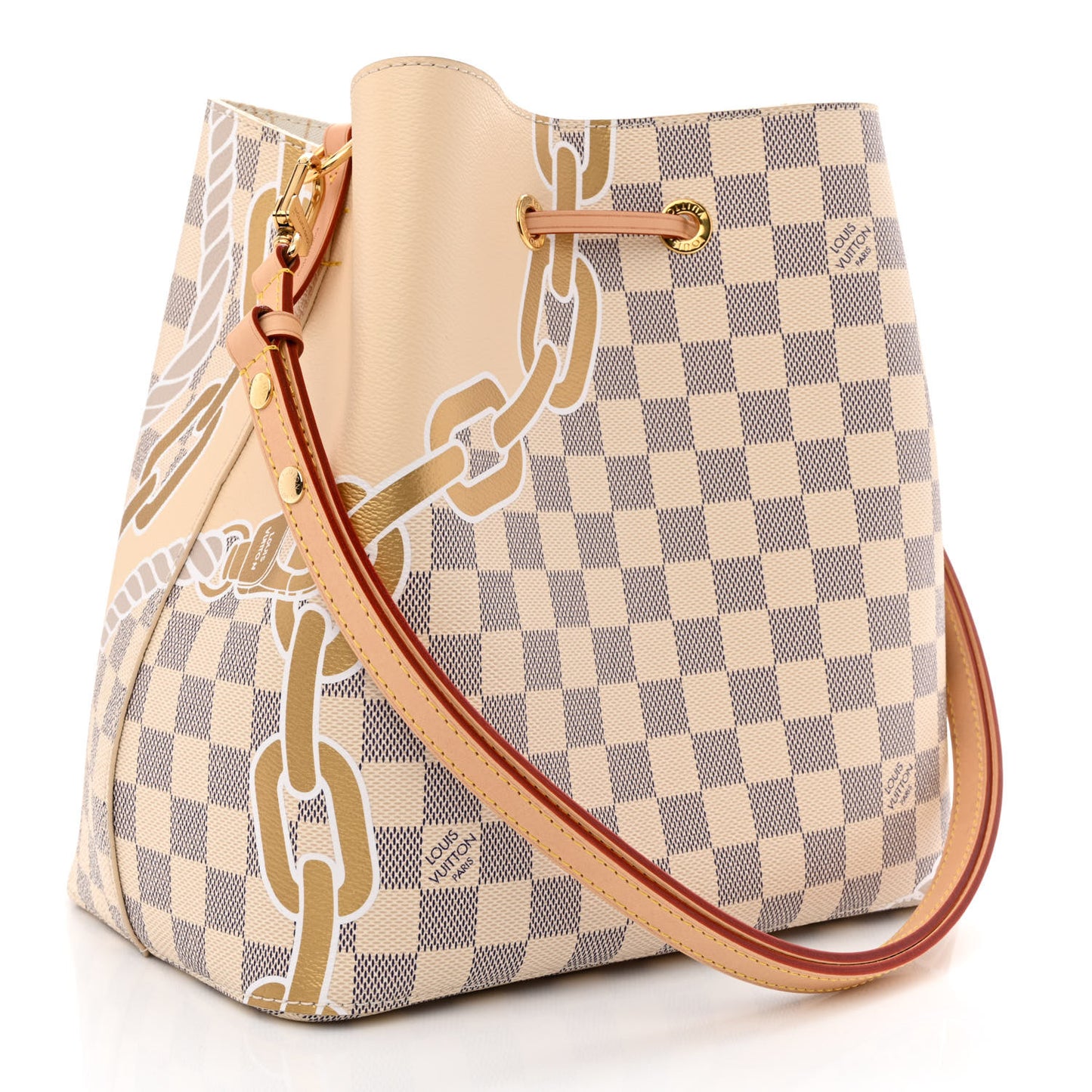 Damier Azur Nautical Neonoe MM