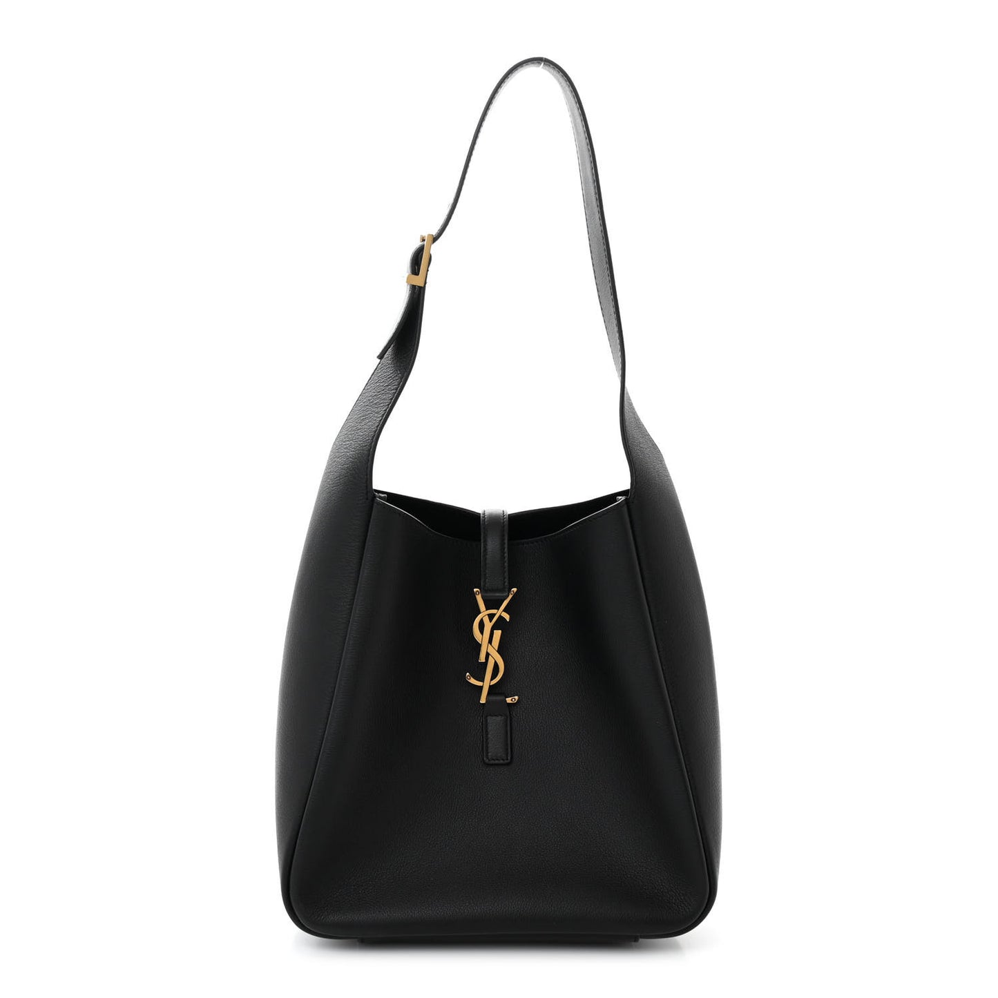 Smooth Calfskin Small Le 5 A 7 Soft Hobo Black