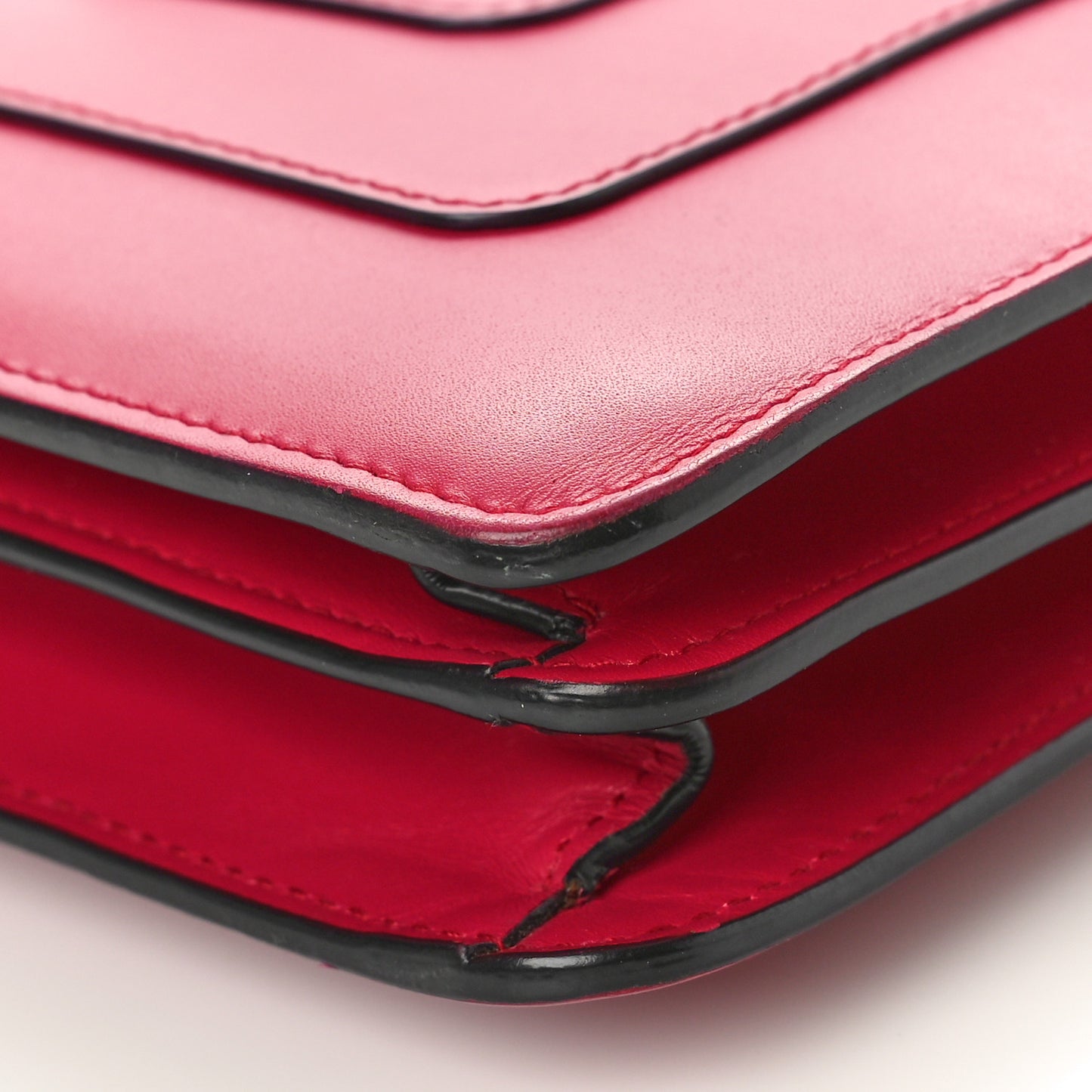 Calfskin Serpenti Forever Crossbody Bag Pink