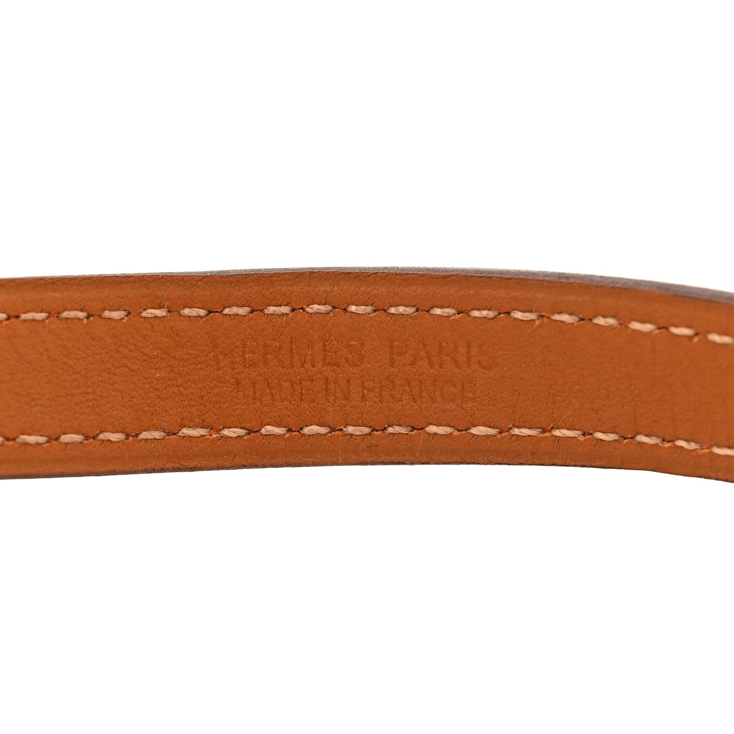 Epsom Rivale Double Tour Bracelet T4 Orange