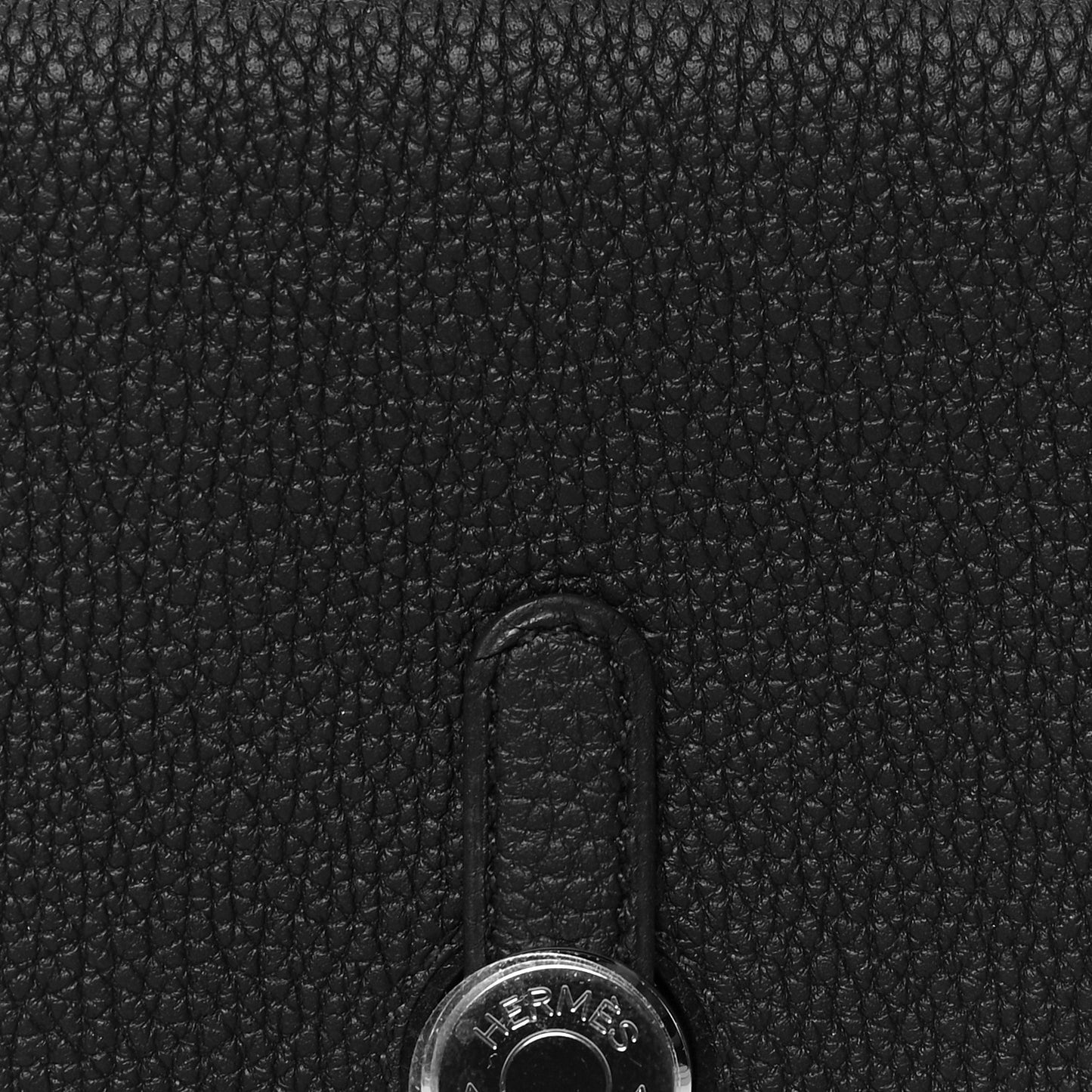 Togo Dogon Compact Wallet Black