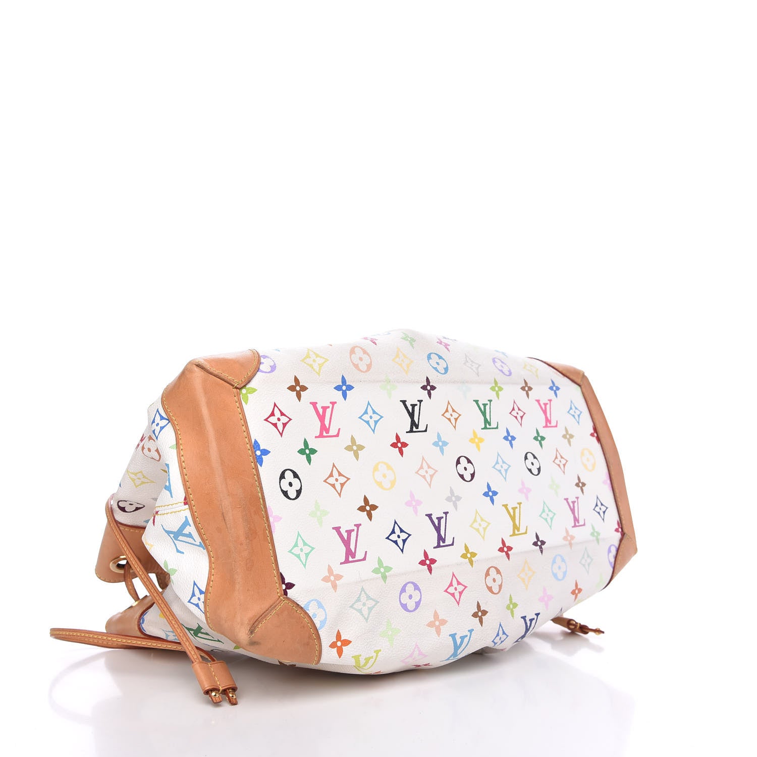 Louis Vuitton Monogram Multicolor Ursula White 4 of 9