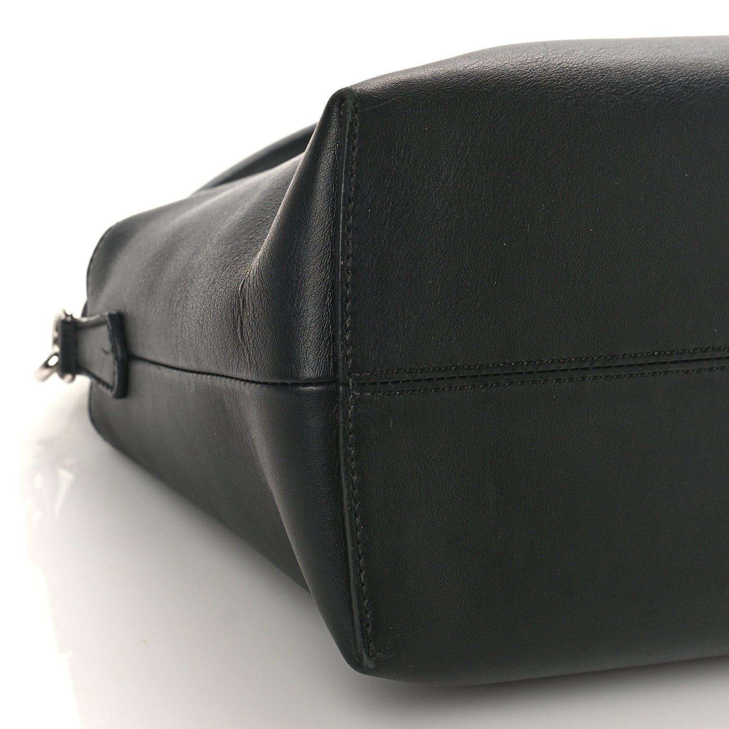 Fendi Vitello Dolce Medium By The Way Boston Bag Black 8 of 9