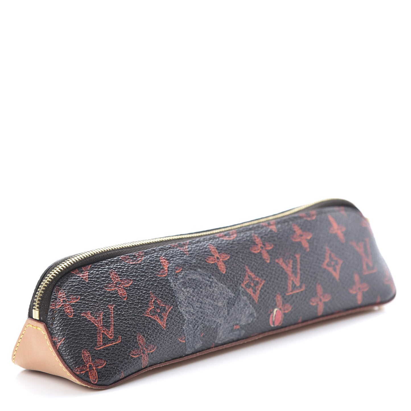 Catogram Elizabeth Pouch Orange Marron