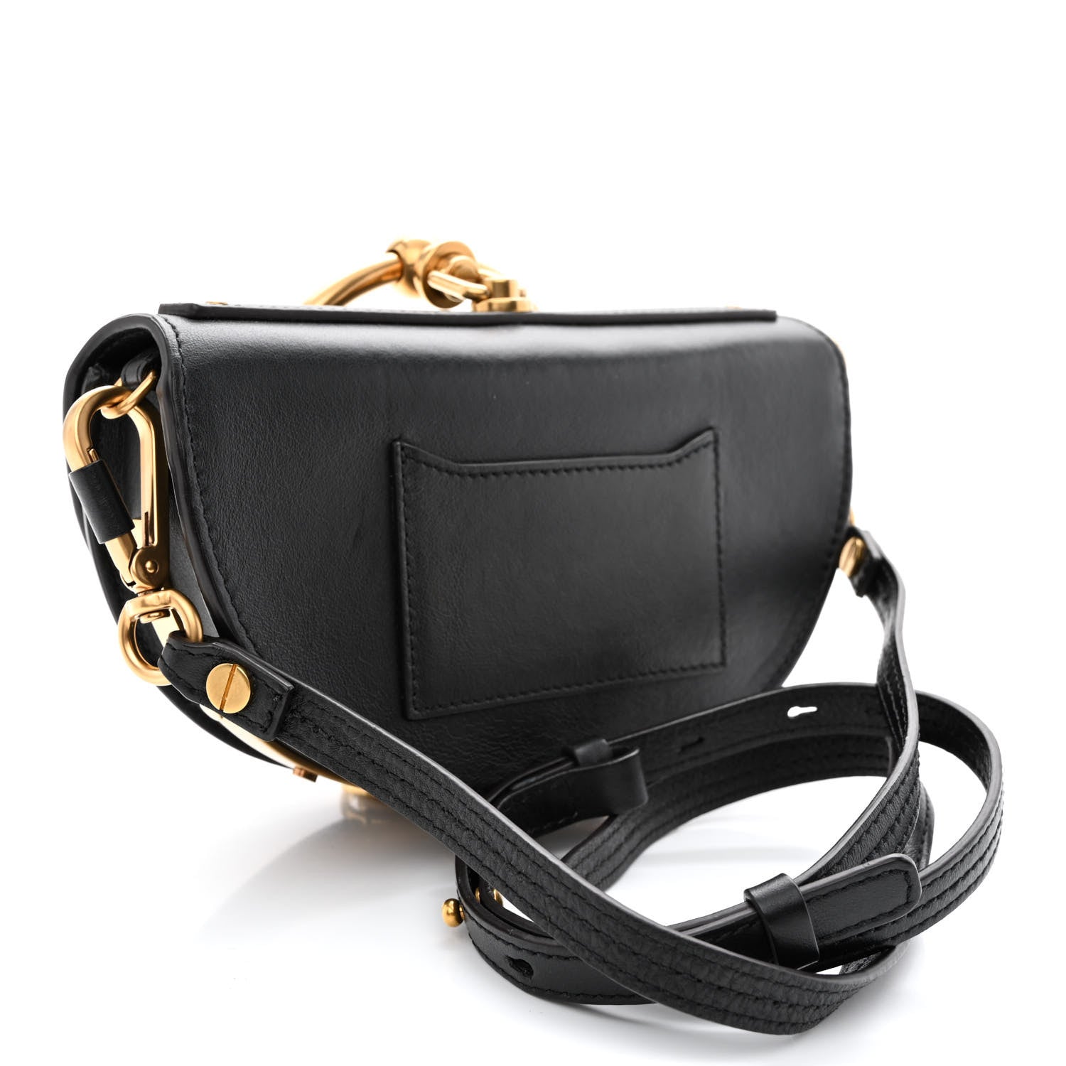 Chloe Calfskin Small Nile Bracelet Minaudiere Bag Black 3 of 13