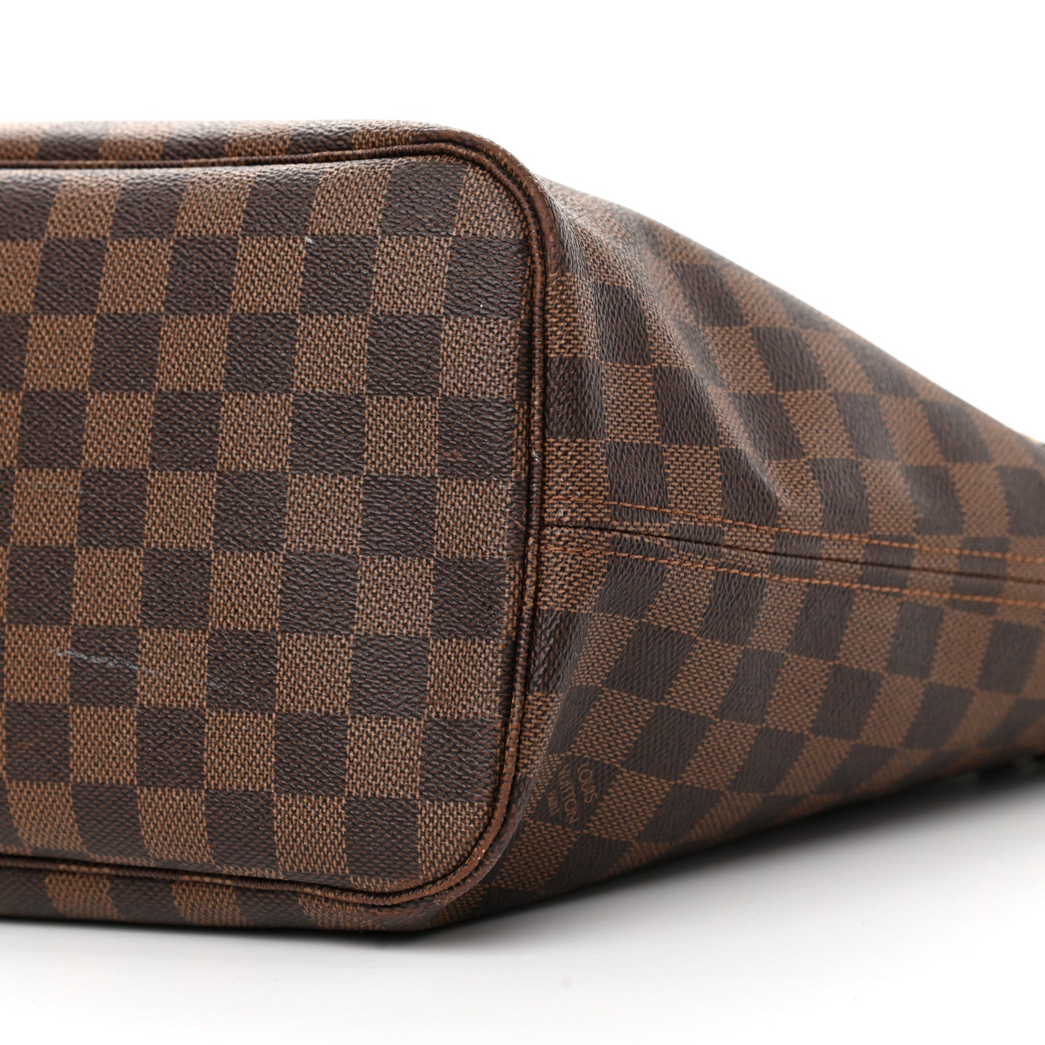 Louis Vuitton Damier Ebene Neo Neverfull MM Rose Ballerine 12 of 18