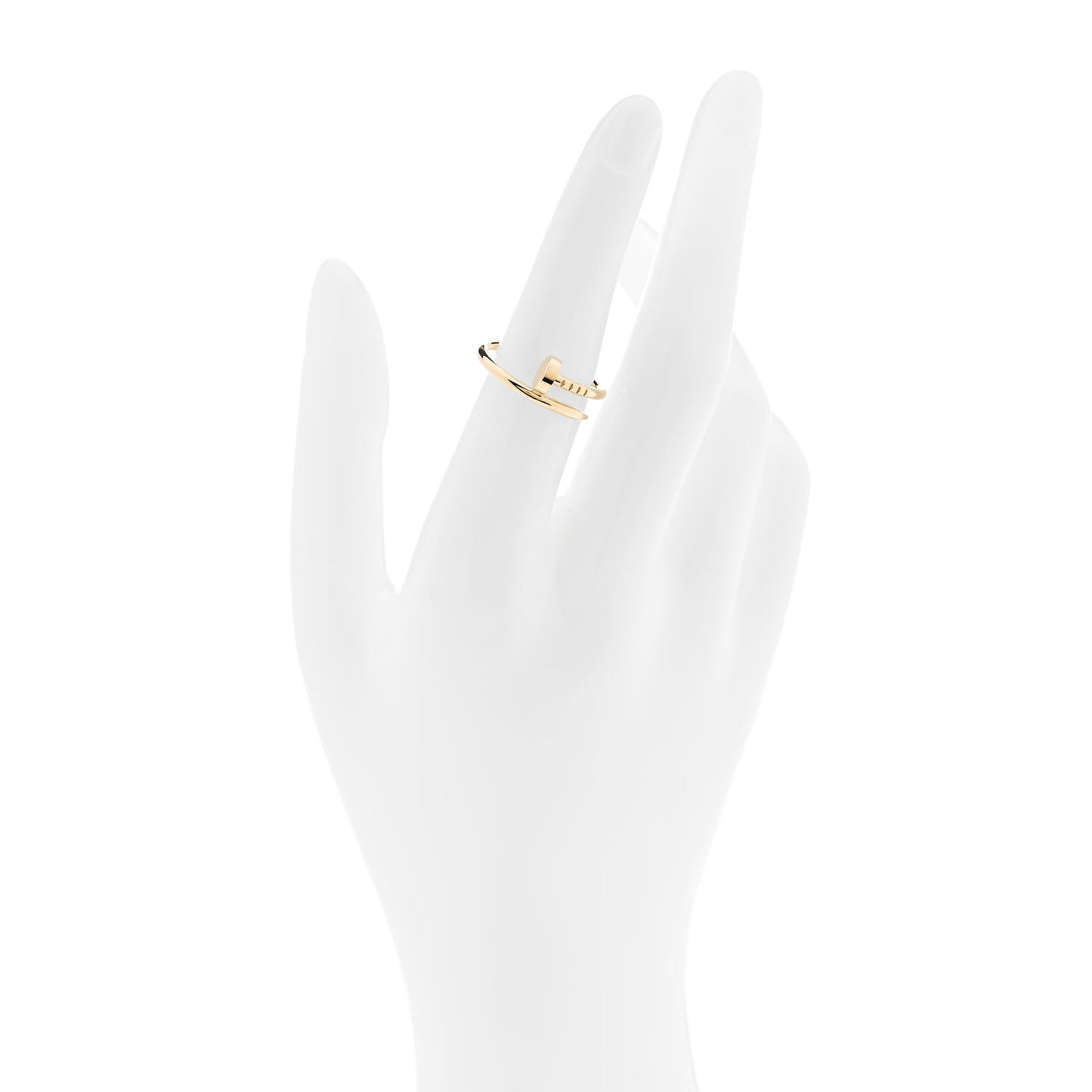 18K Yellow Gold Small Juste Un Clou Ring 52 6
