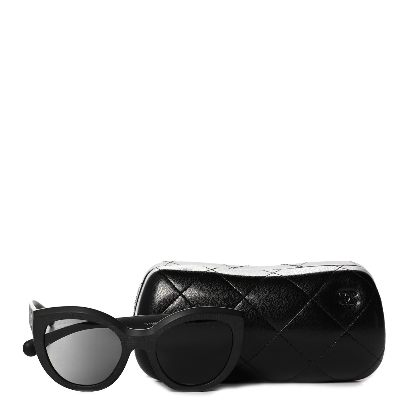 Acetate Polarized Butterfly Signature Sunglasses 5331 Black