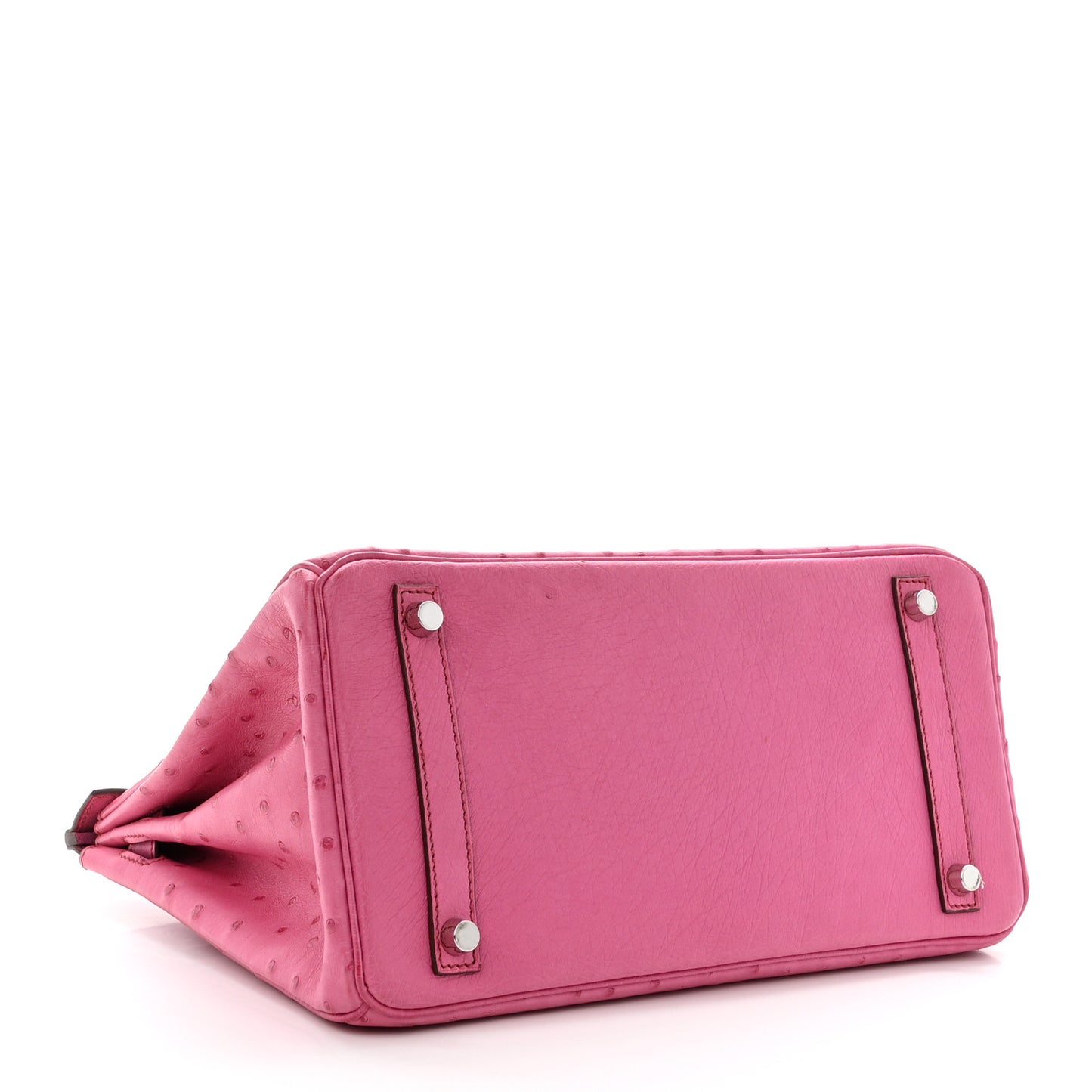 Ostrich Birkin 30 Fuchsia