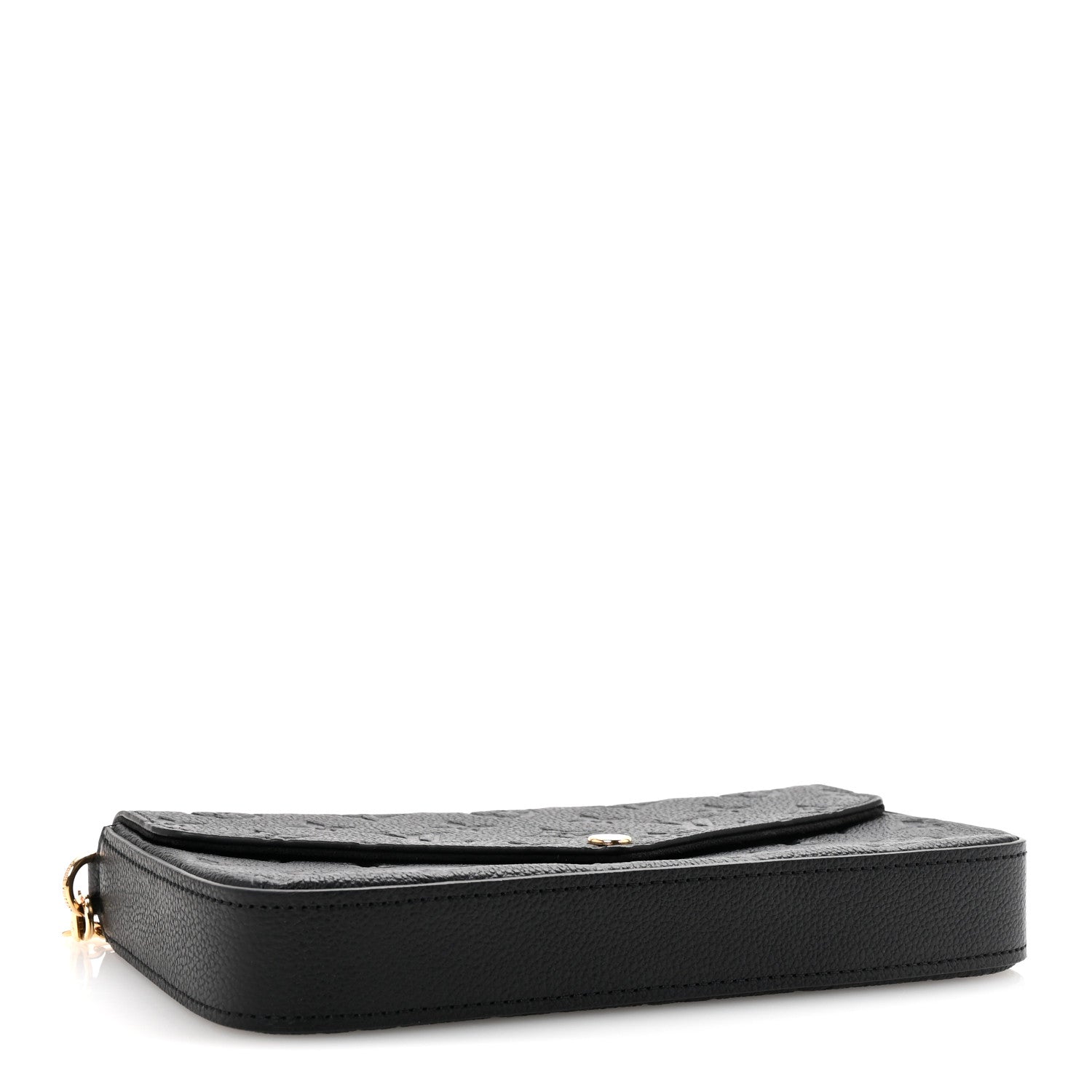 Louis Vuitton Empreinte Pochette Felicie Chain Wallet Black 5 of 11