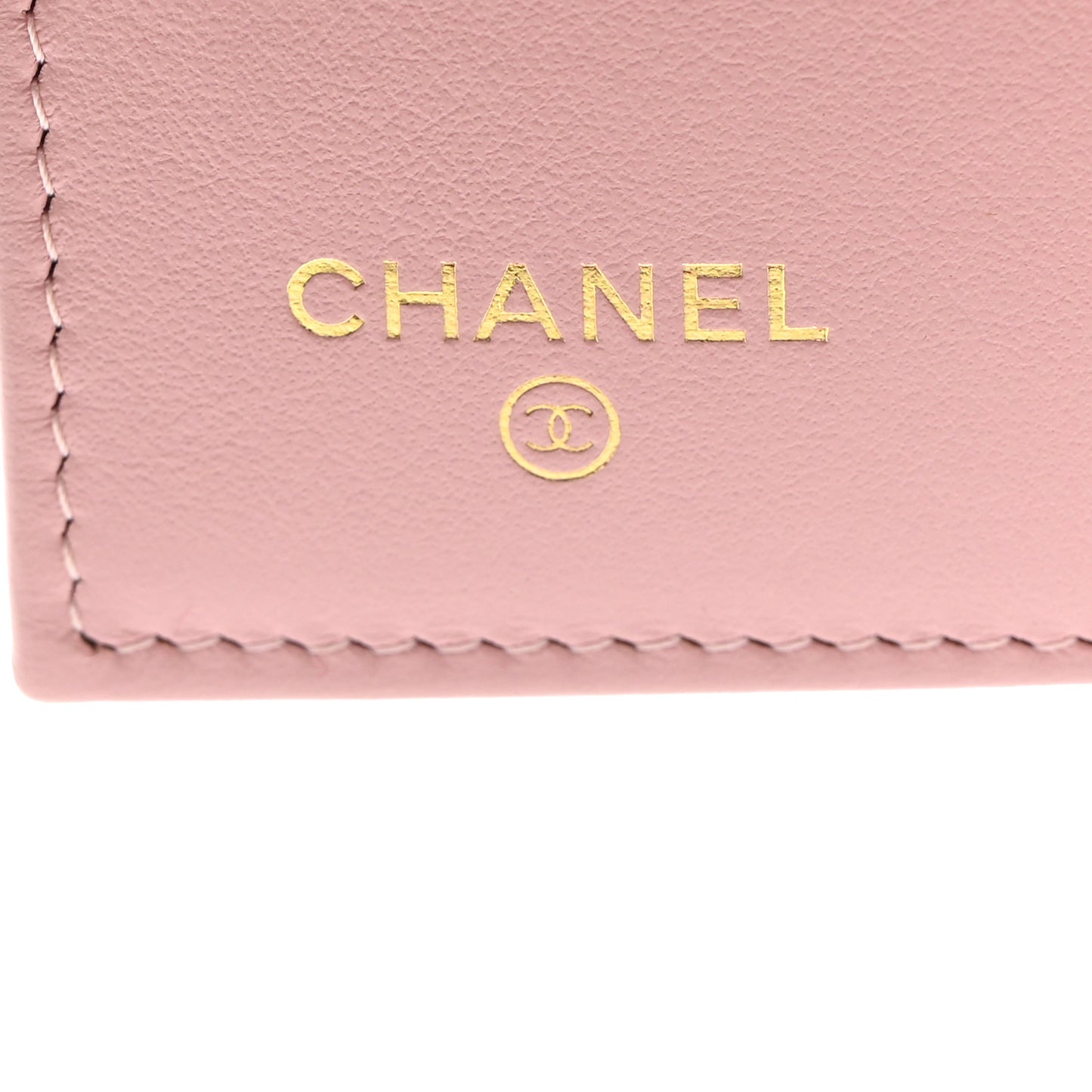 Caviar Quilted Medium Flap Wallet Light Pink
