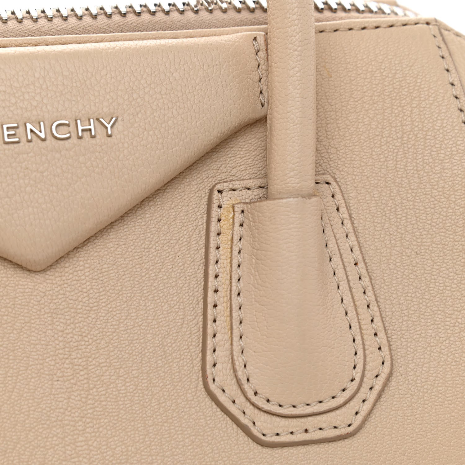 Givenchy Sugar Goatskin Small Antigona Beige Buff 9 of 11