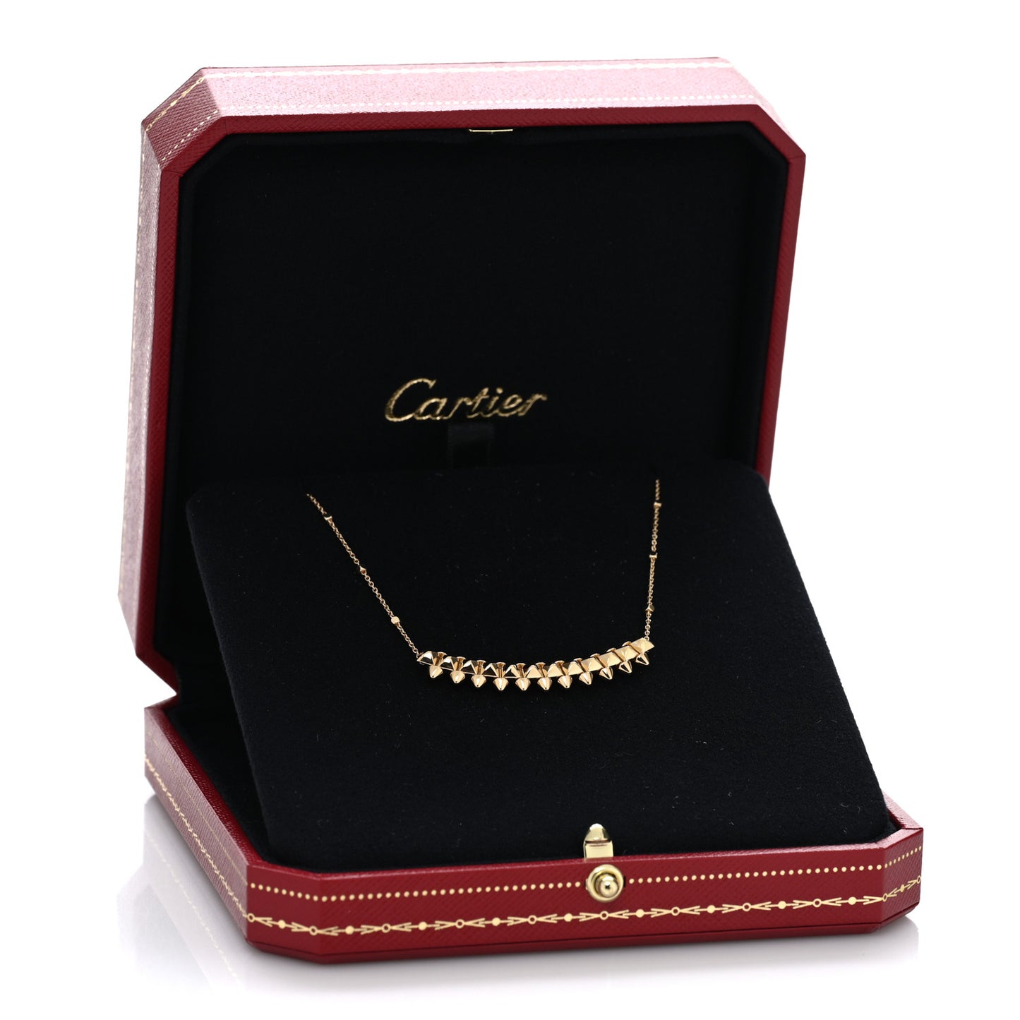 18K Pink Gold Medium Clash de Cartier Necklace