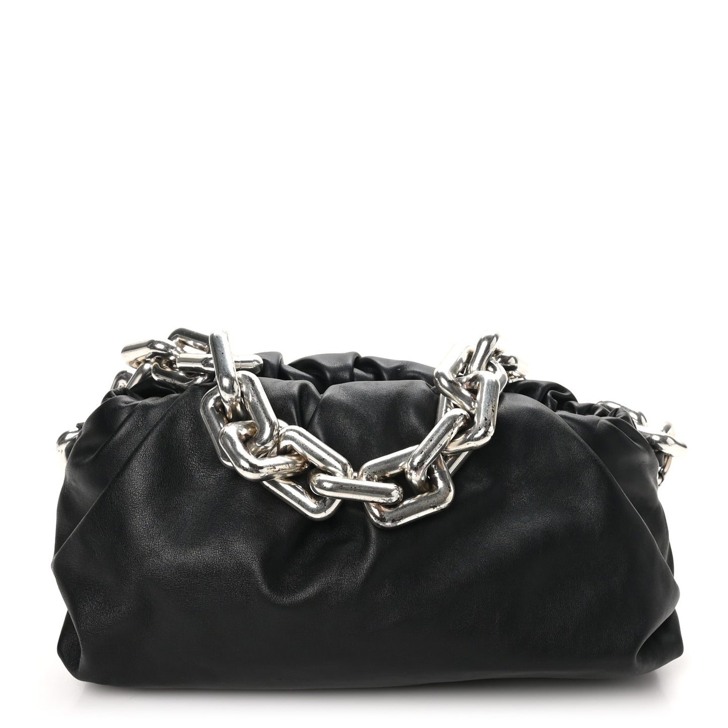 Calfskin The Pouch Chain Black
