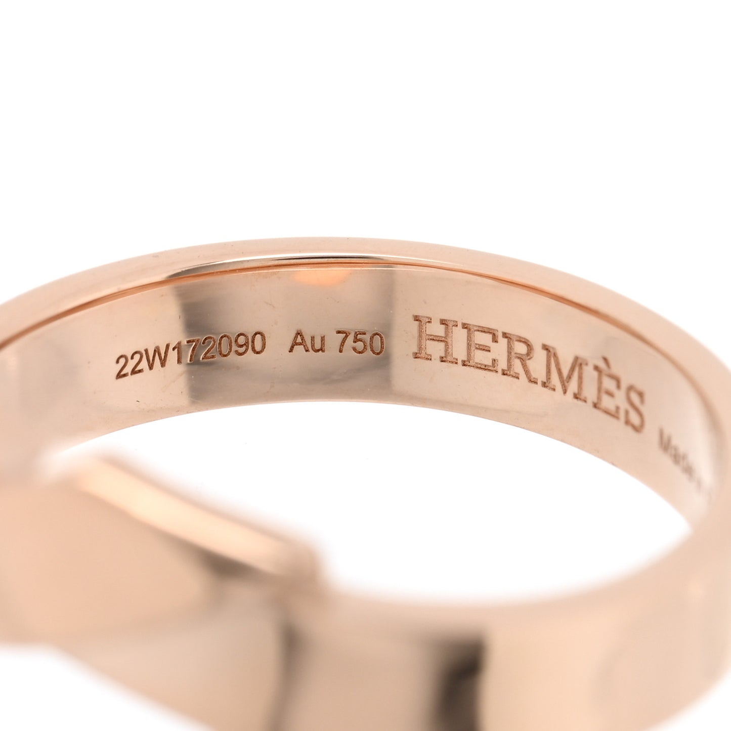 18K Rose Gold Kelly Gavroche Ring 52 6
