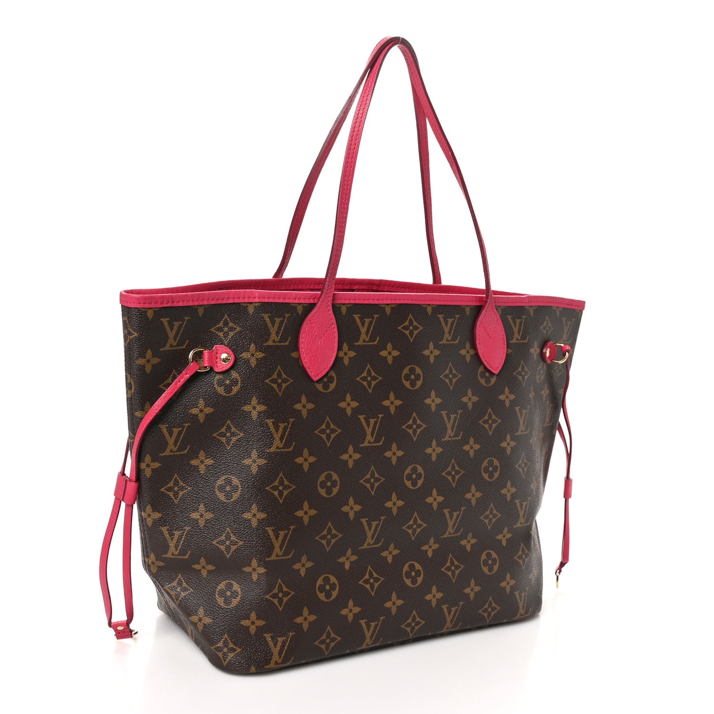 Monogram Articles de Voyage Ikat Neverfull MM Rose Indien