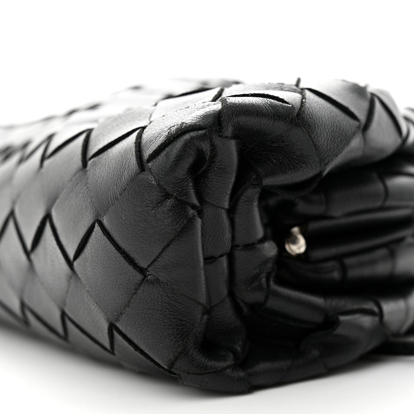 Nappa Intrecciato The Mini Pouch Black