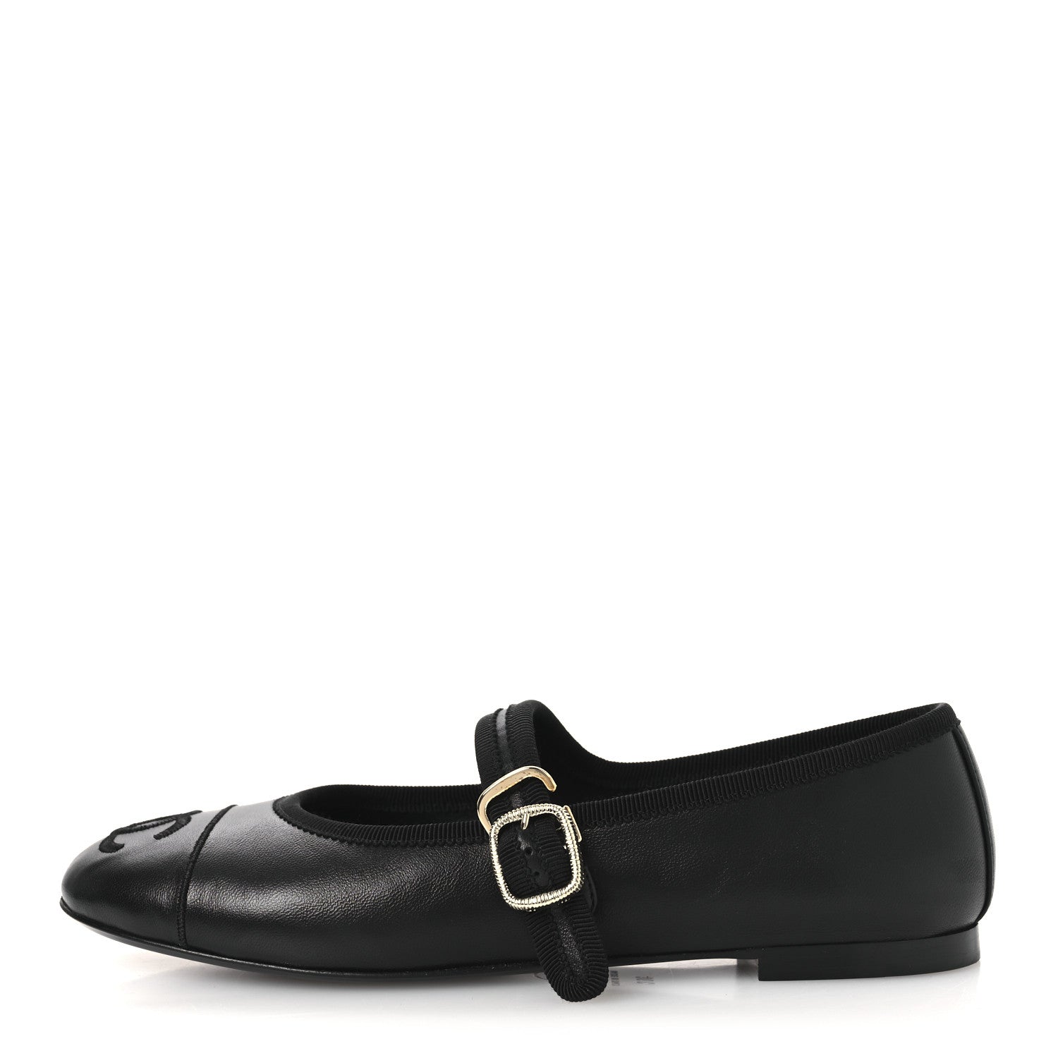 Chanel Lambskin Mary Jane Flats 36 Black 1947830 – FASHIONPHILE