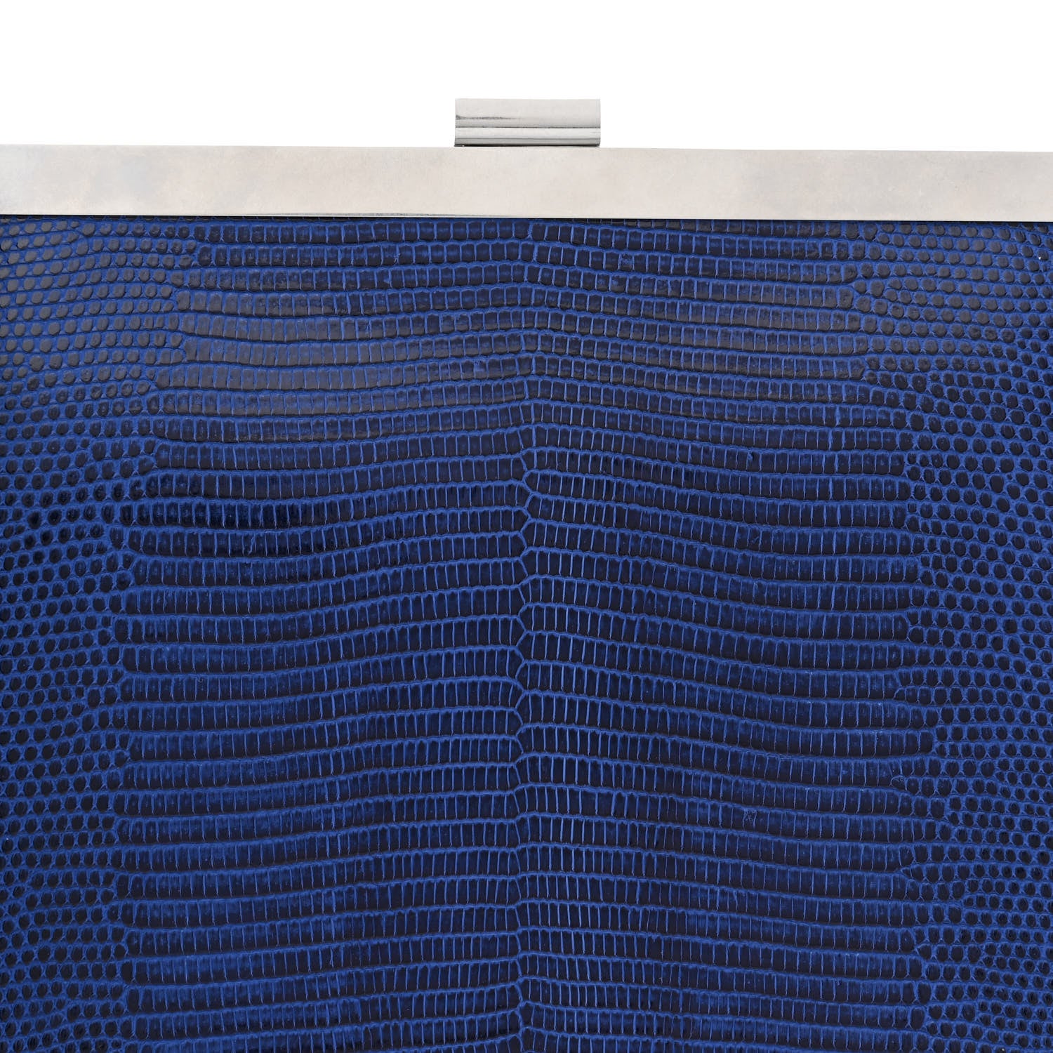 Celine Lizard Mini Clasp Bag Blue 8 of 10