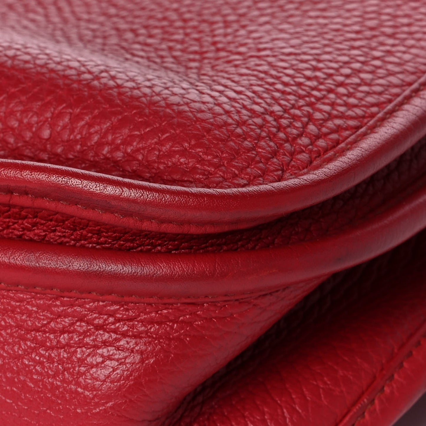 Taurillon Clemence Evelyne III PM Rouge Garance