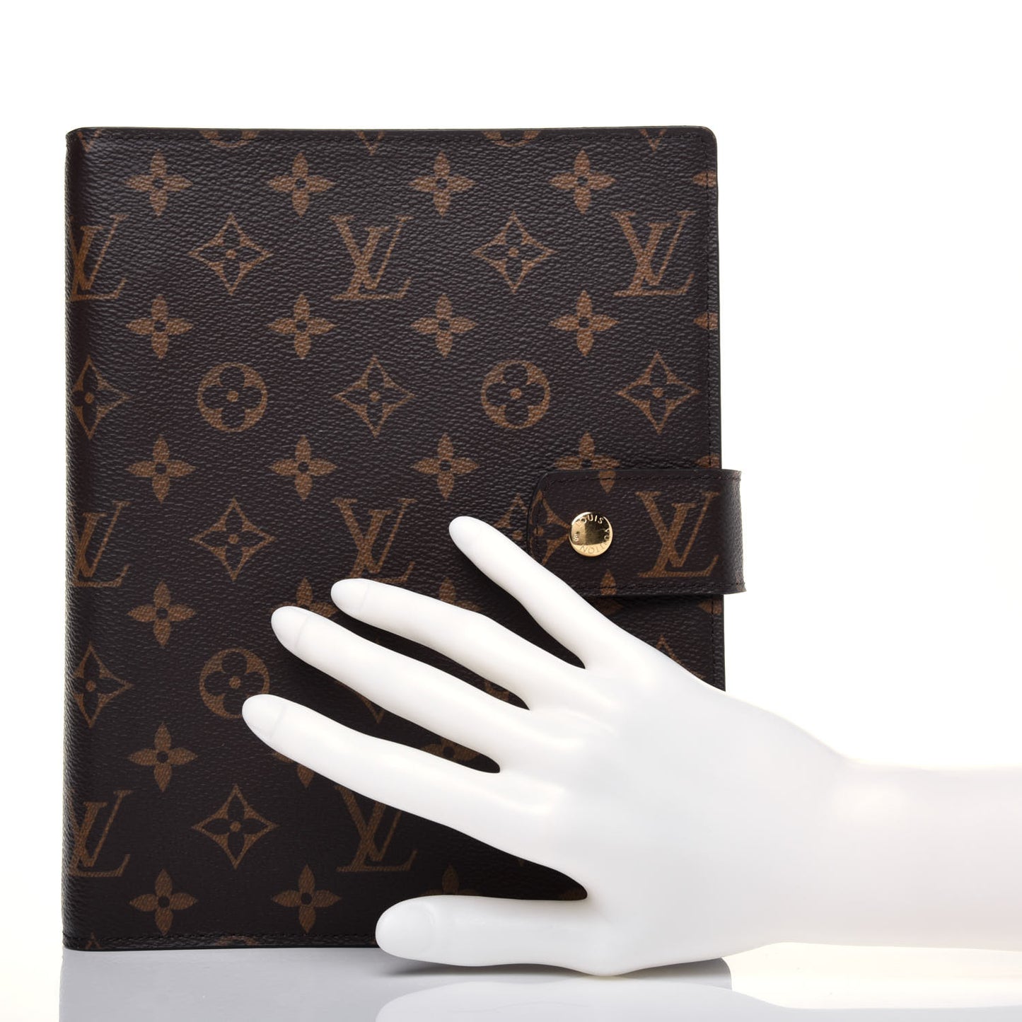 Monogram Large Ring Agenda Cover