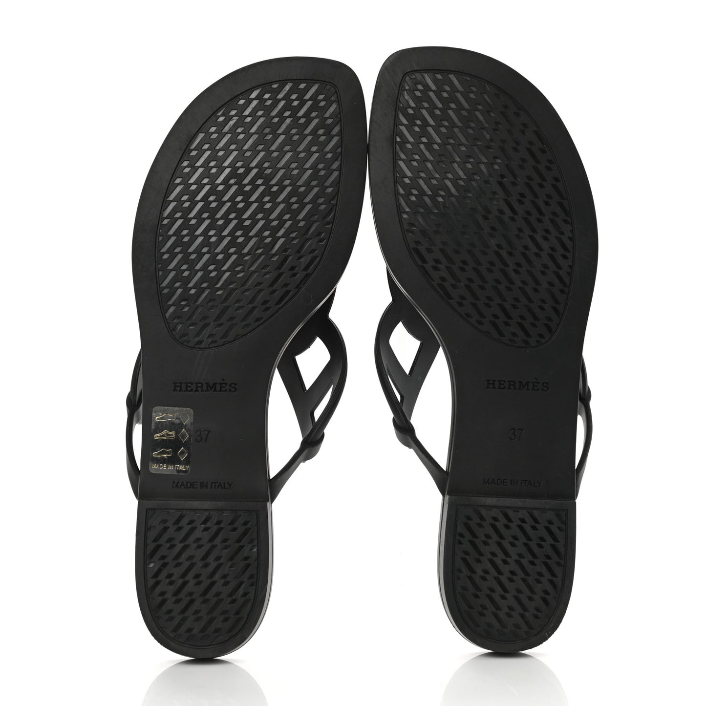 Rubber Womens Egerie Sandals 37 Black