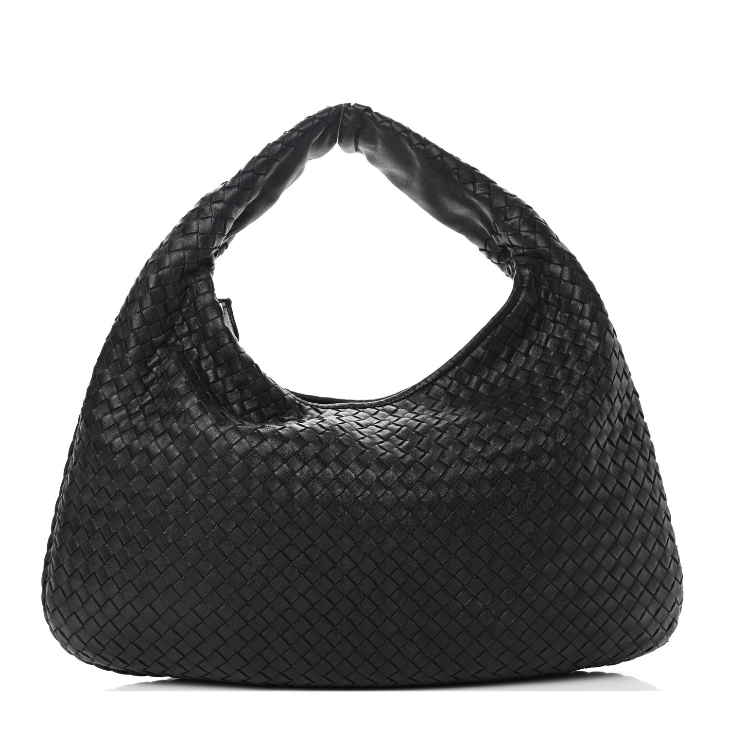 Bottega Veneta Nappa Intrecciato Large Veneta Hobo Black 1 of 9