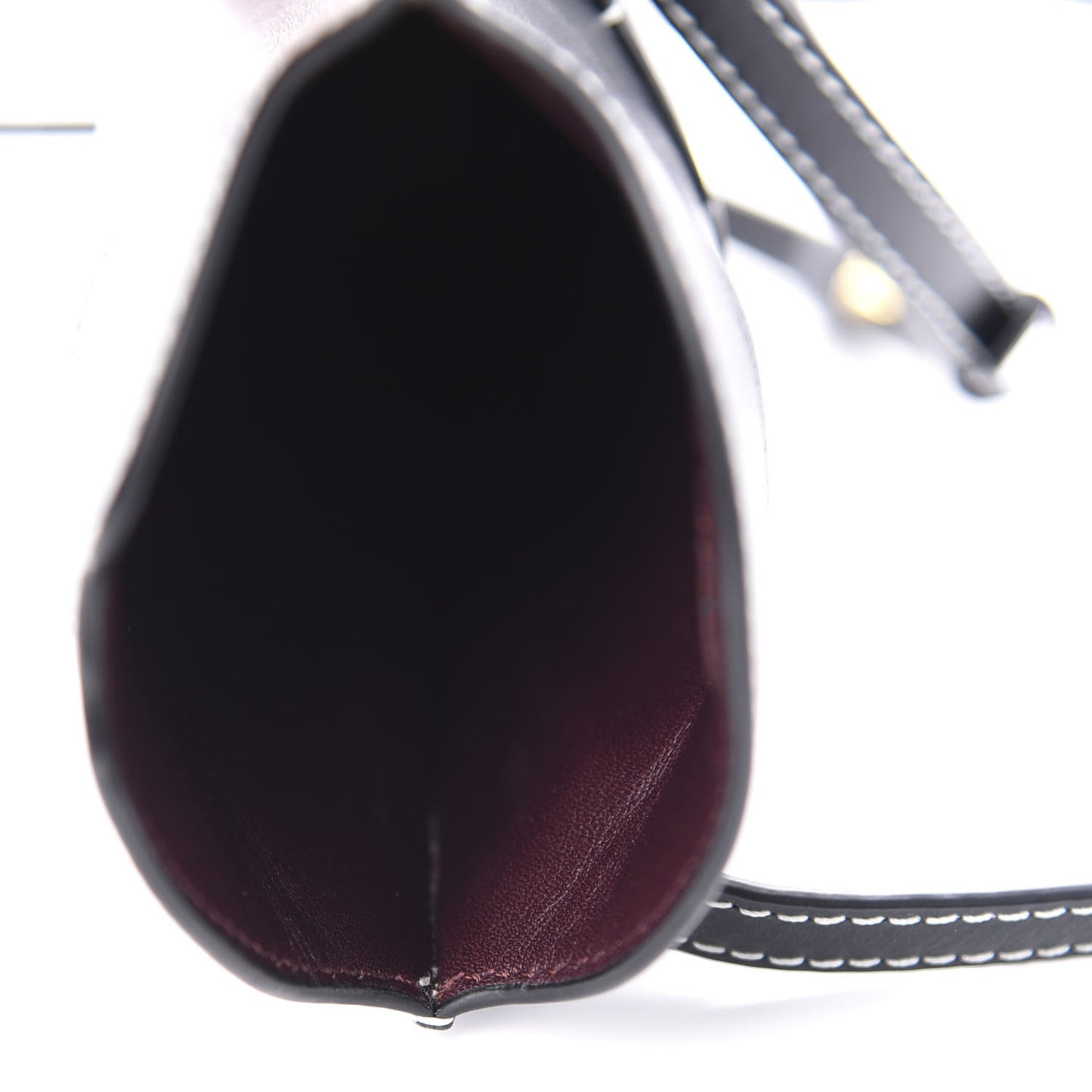 Smooth Calfskin Mini Gate Pocket Black