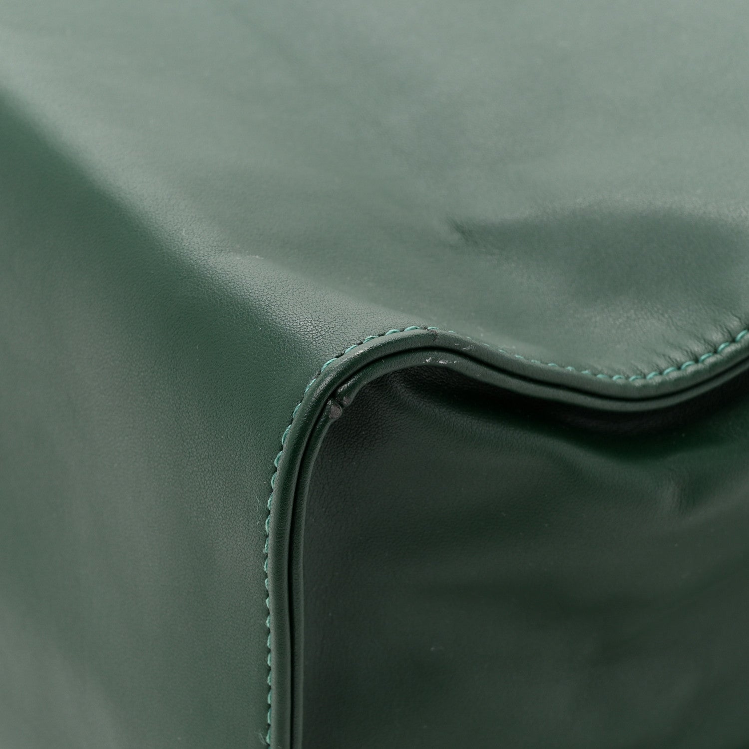 Telfar Vegan Leather Medium Shopping Bag Dark Olive 11 of 14